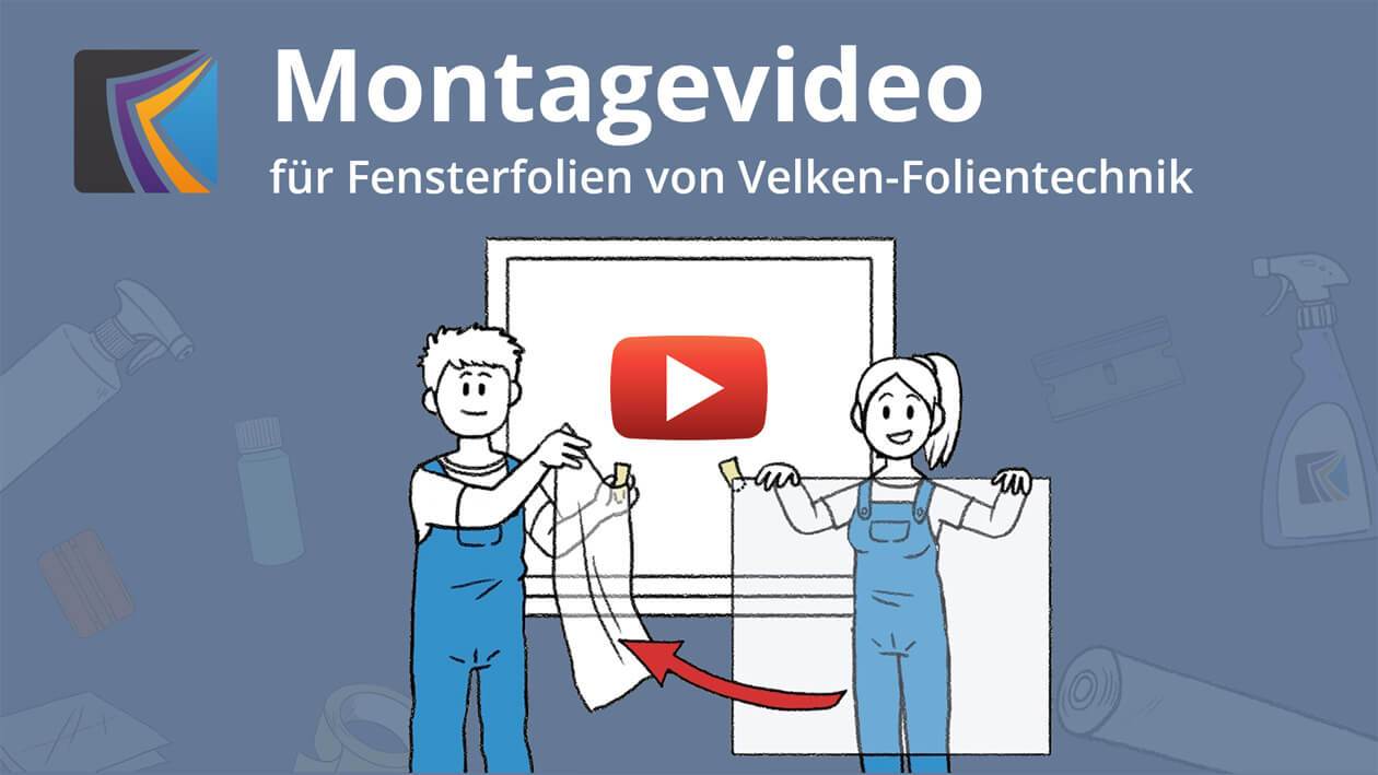 Montageanleitung für Velken Fensterfolien