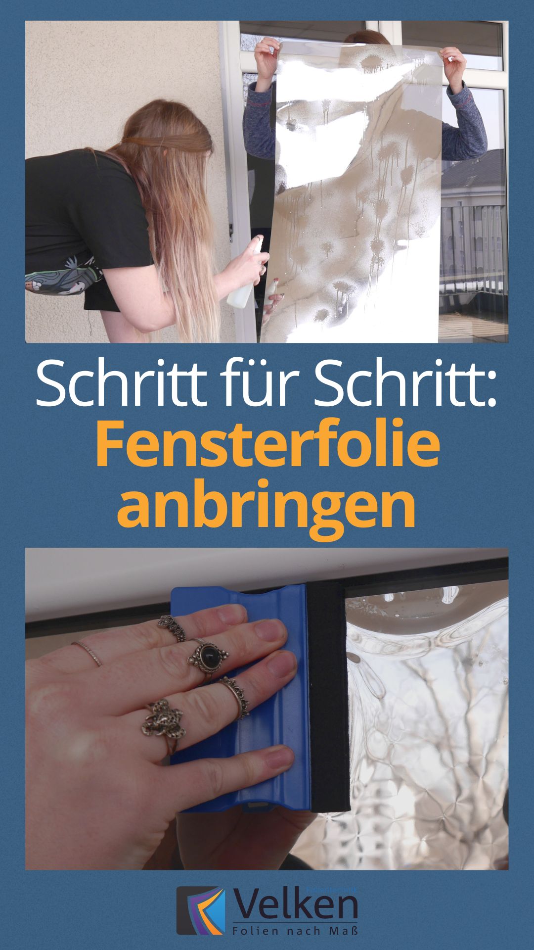 Schritt für Schritt Fensterfolie anbringen leicht gemacht Velken