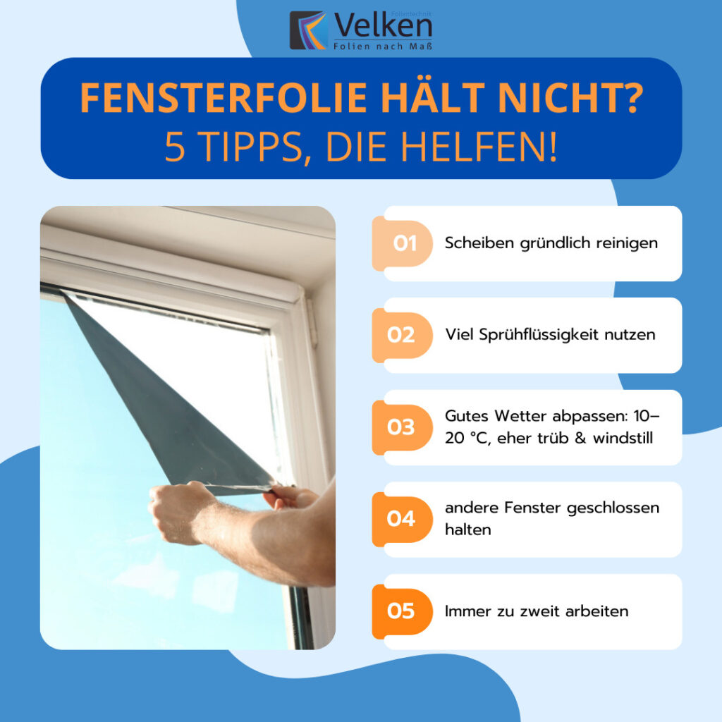 Schritt für Schritt Fensterfolie anbringen leicht gemacht Velken