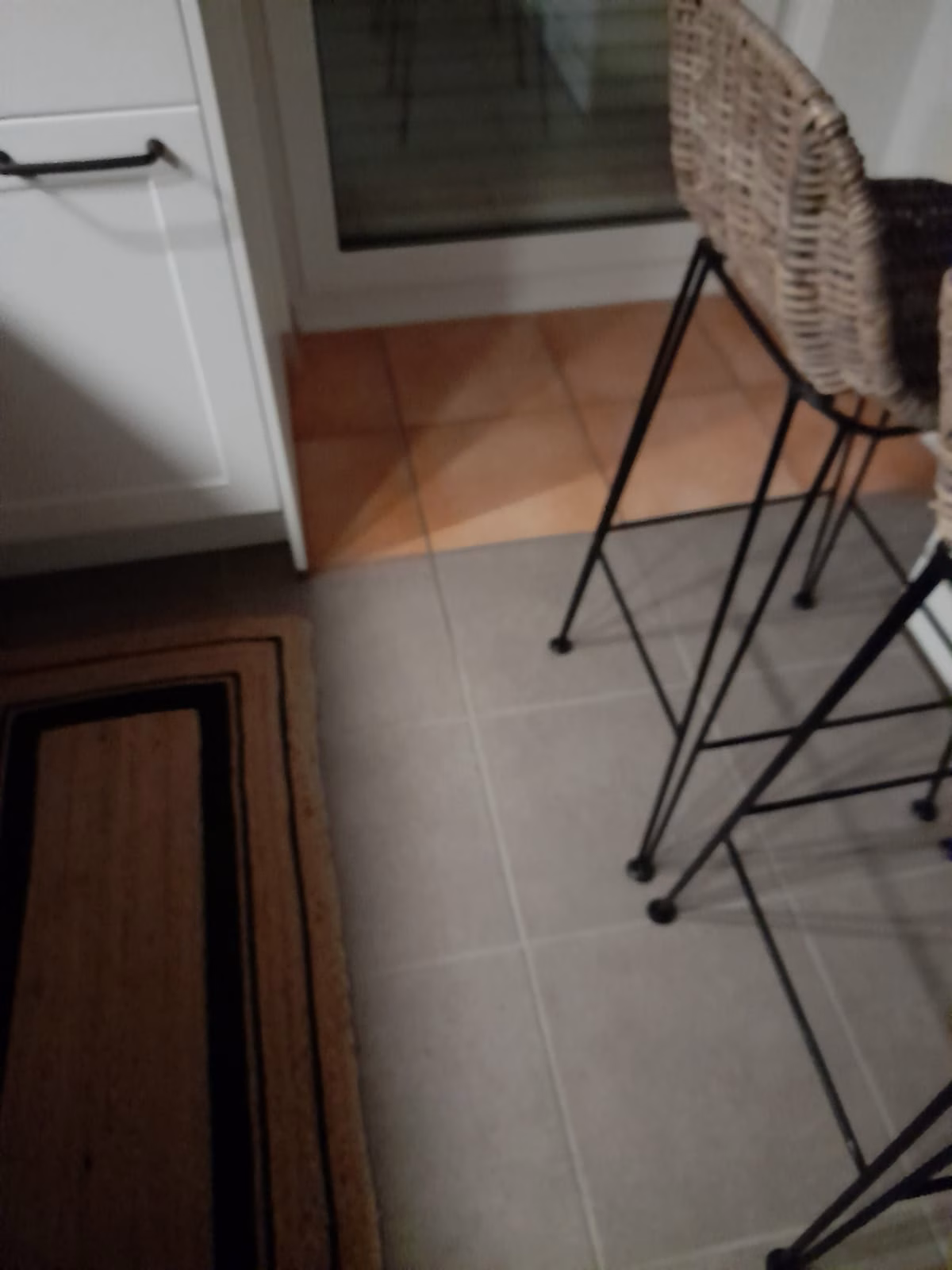 Fliesenaufkleber, Beton, braunbeige