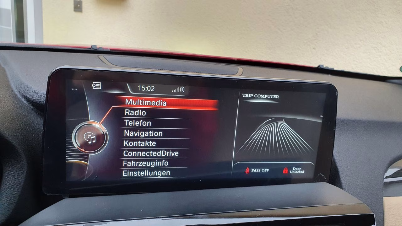 Entspiegelungsfolie für Auto Displays