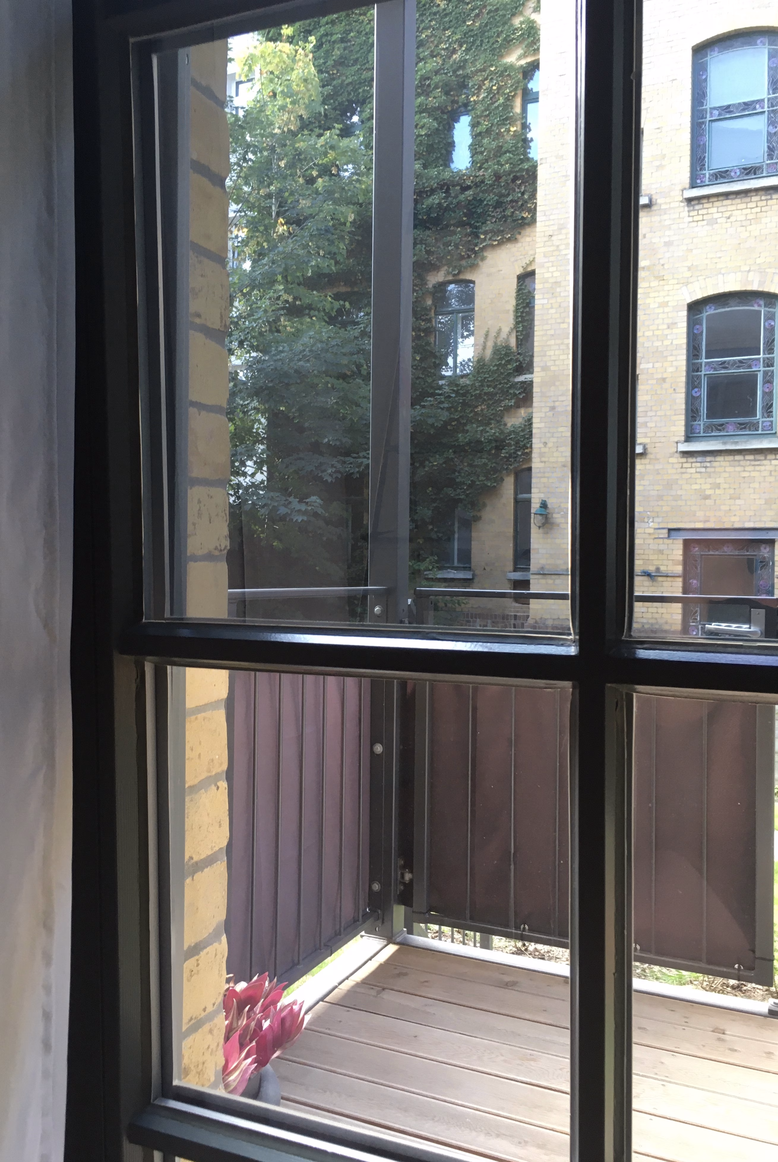 Spionspiegelfolie Innenansicht