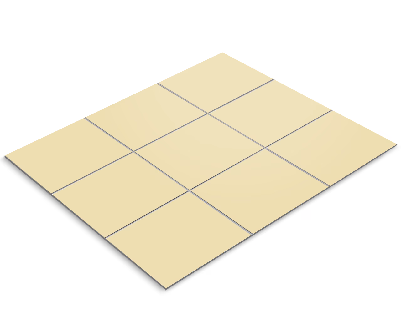 Fliesenfolie, Hellelfenbein