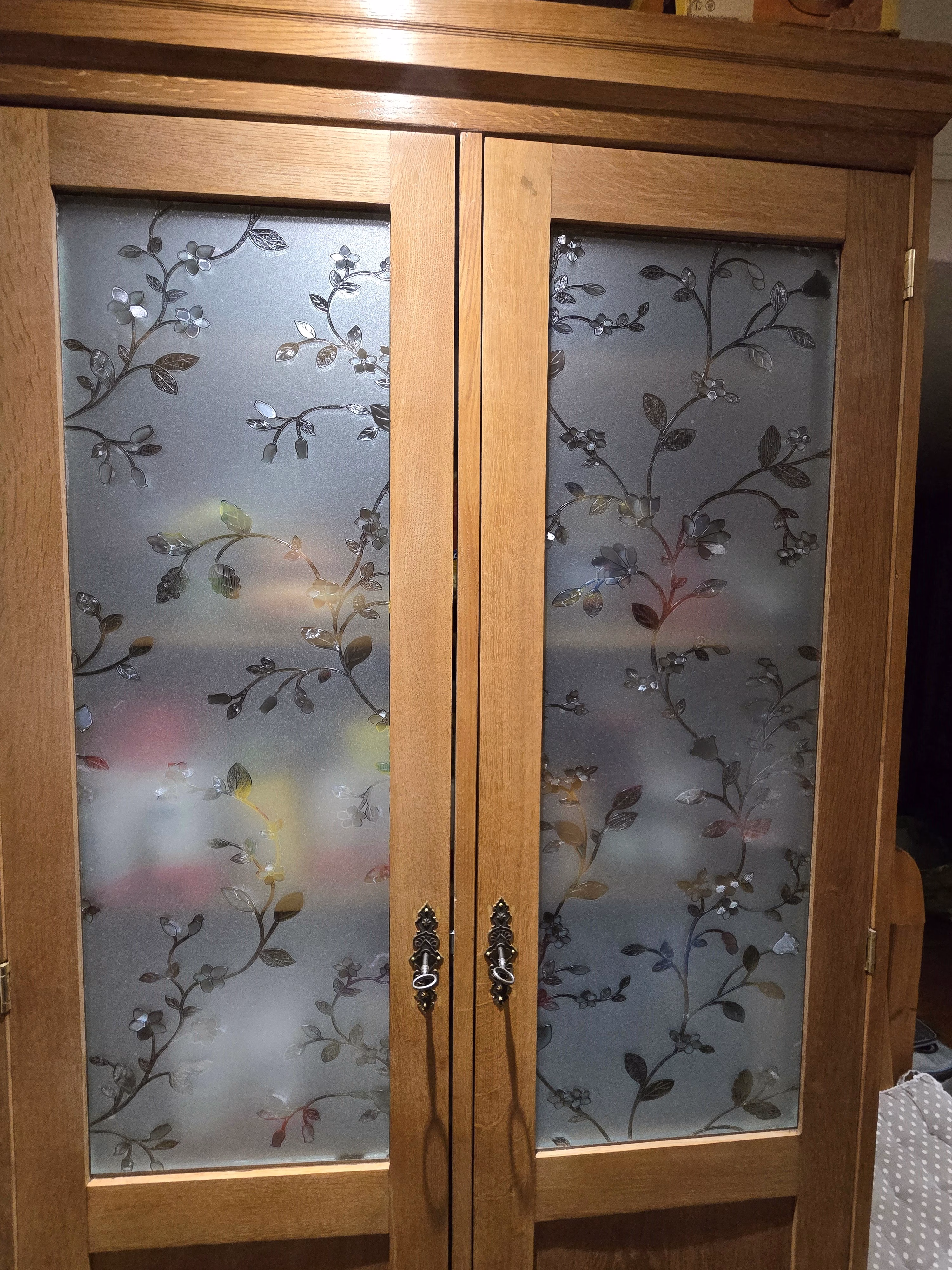 Adhäsionsfolie, Blumenranken (geprägt)