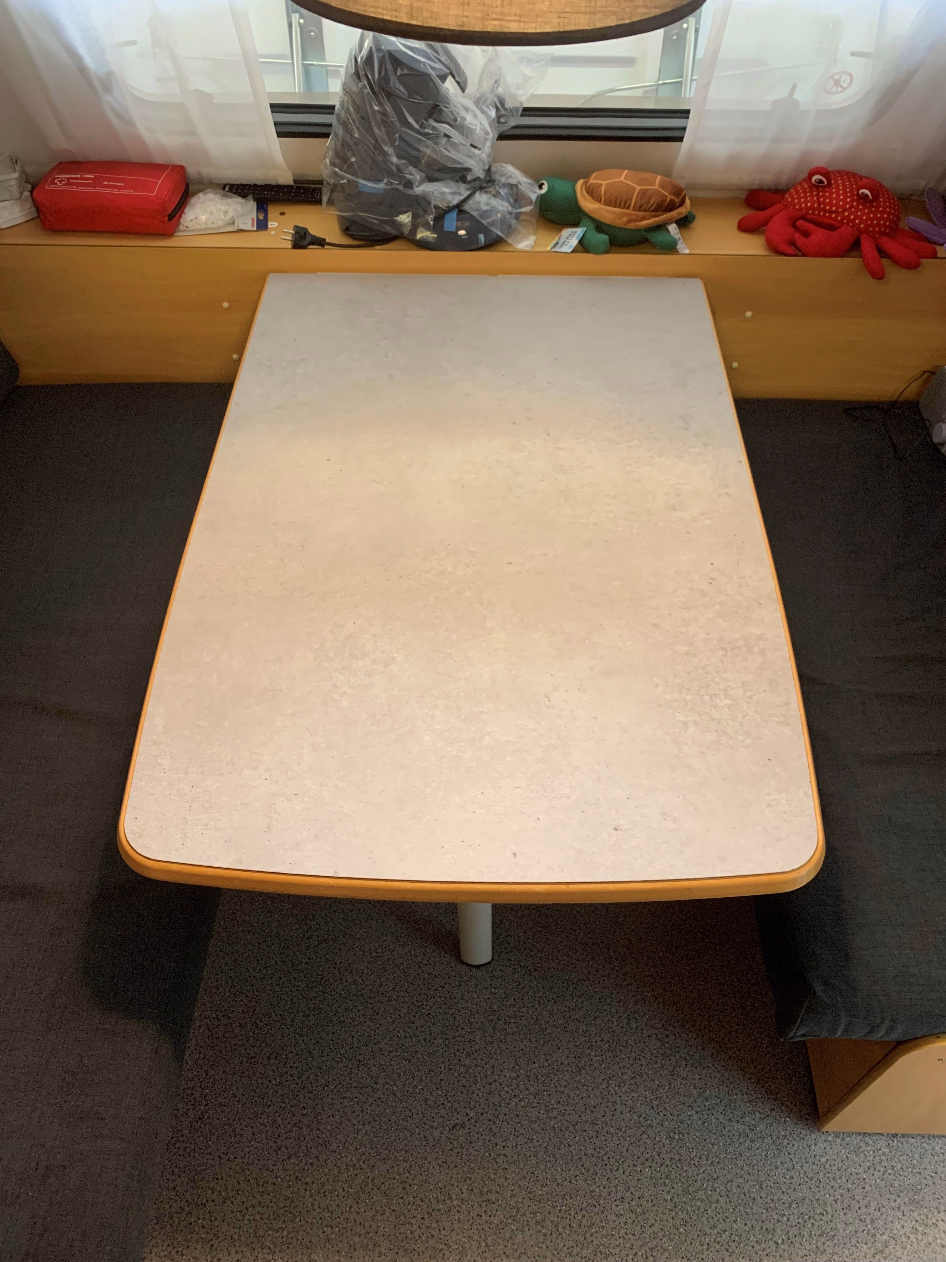 Beton, hellgrau, Klebefolie in Steinoptik