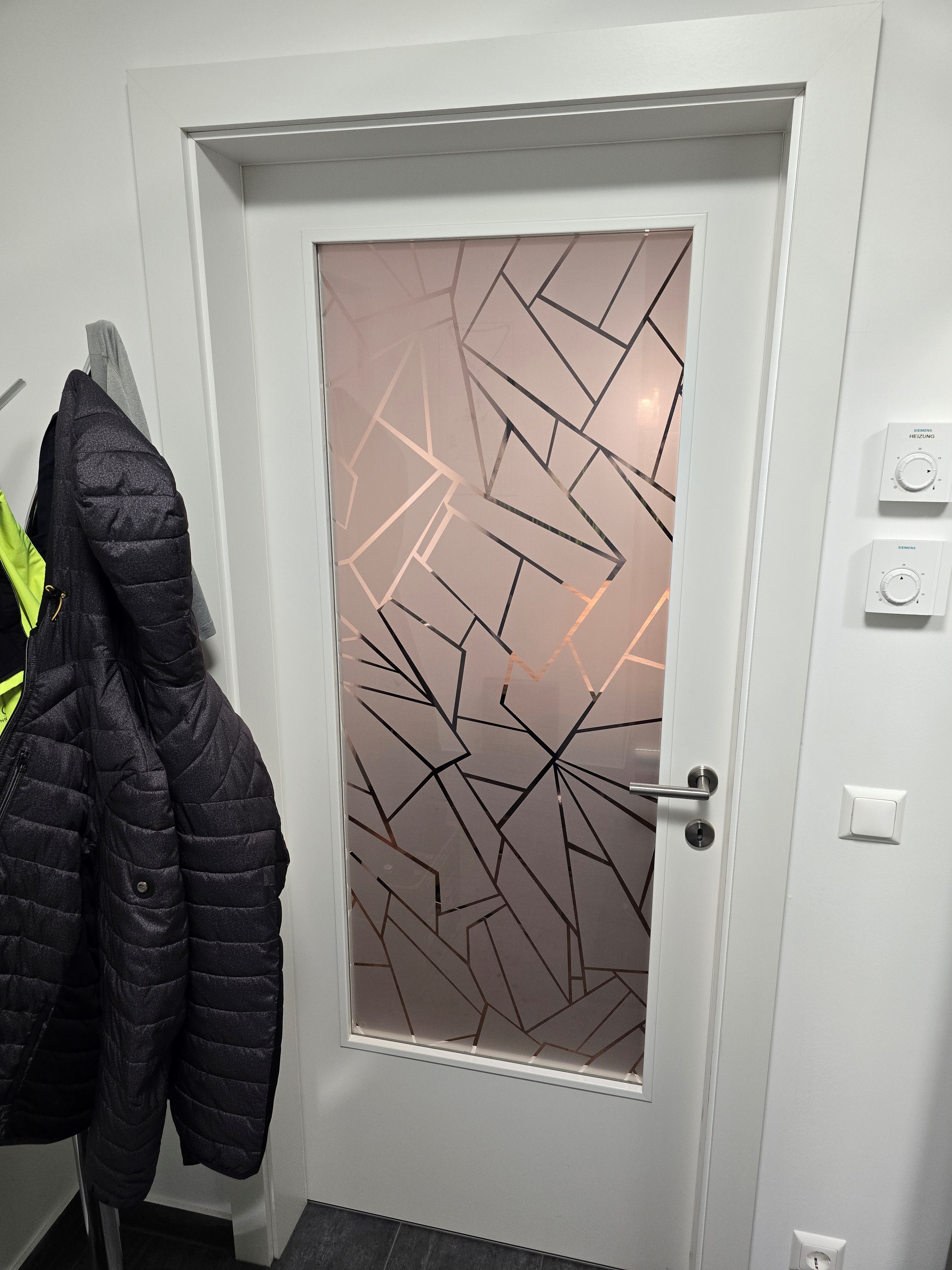 Dekorfolie, Bruchglasoptik