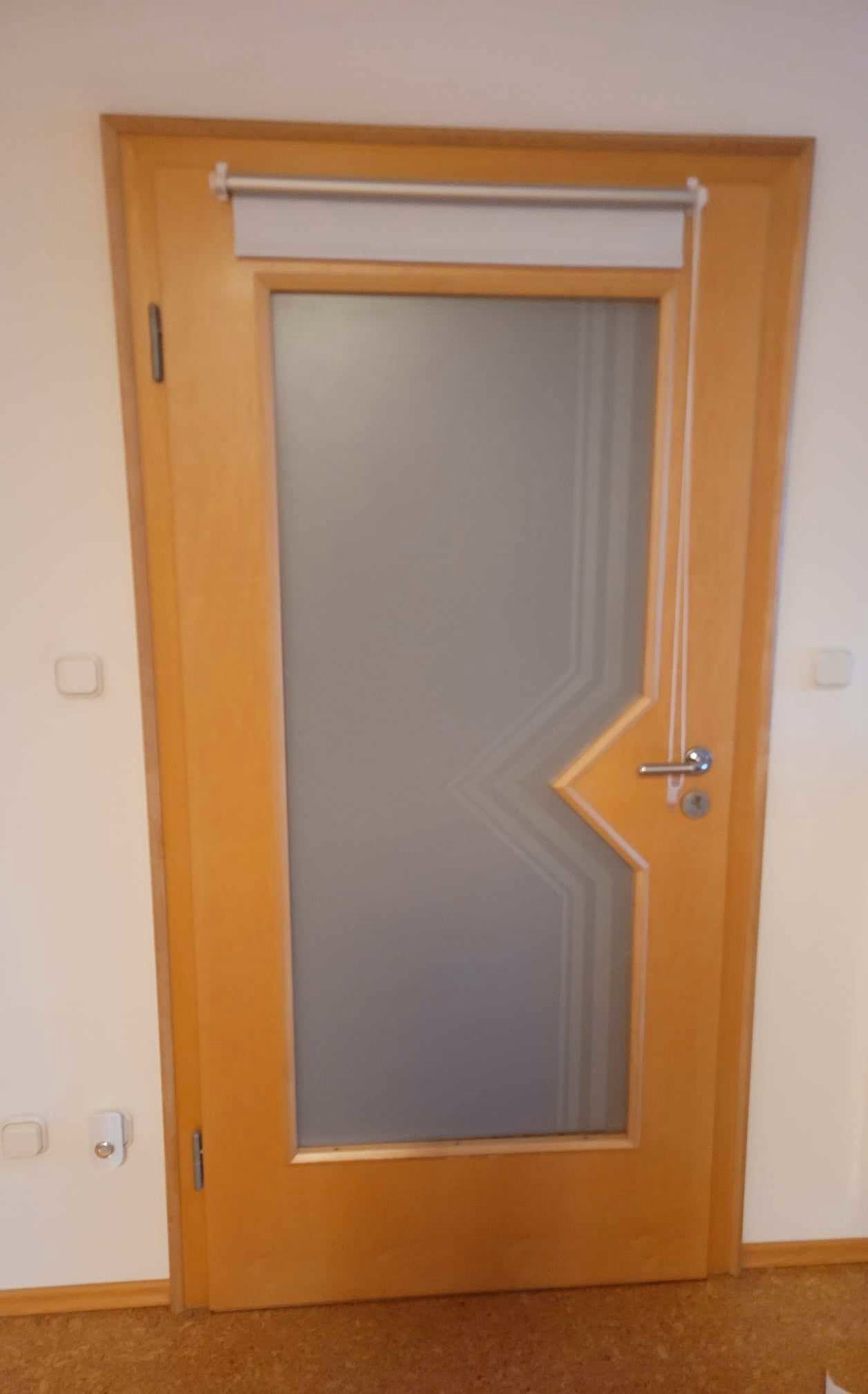 Milchglasfolie - Sichtschutzfolie, weiß matt