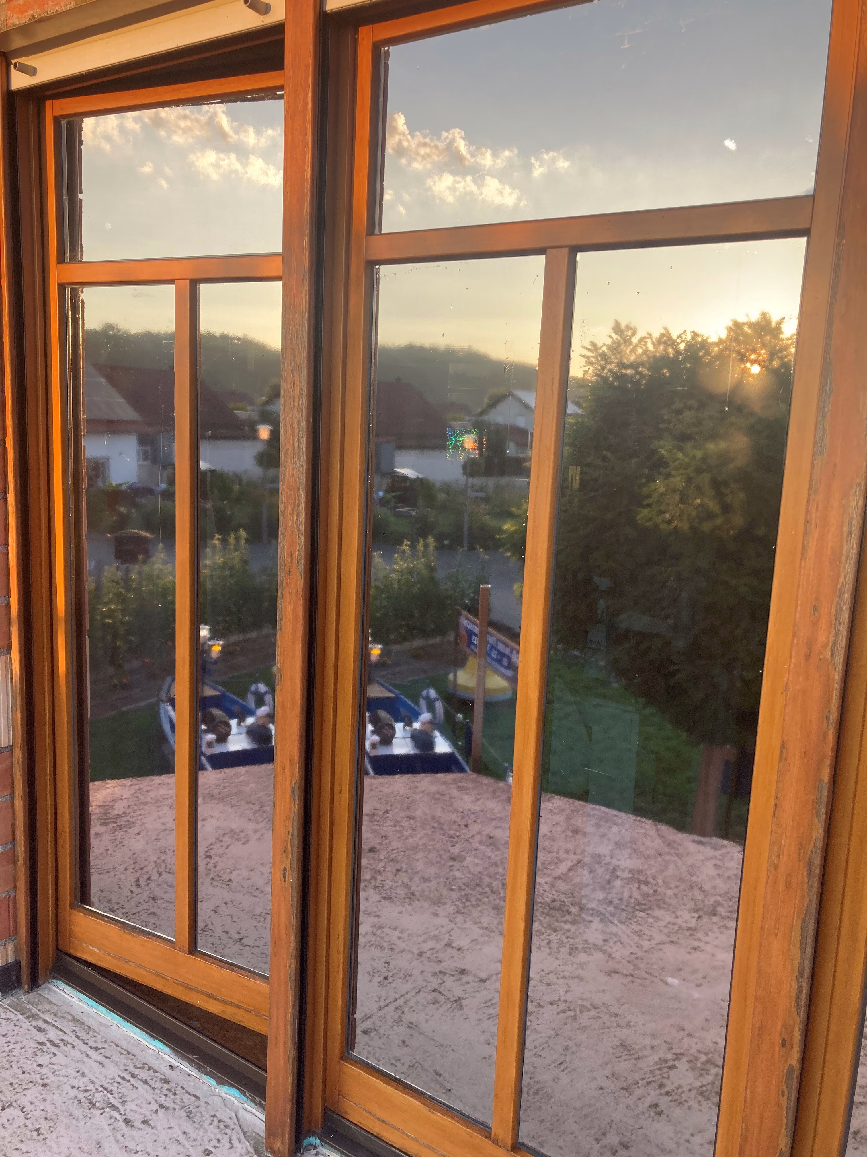 Hitzeschutzfolie, stark silber verspiegelt