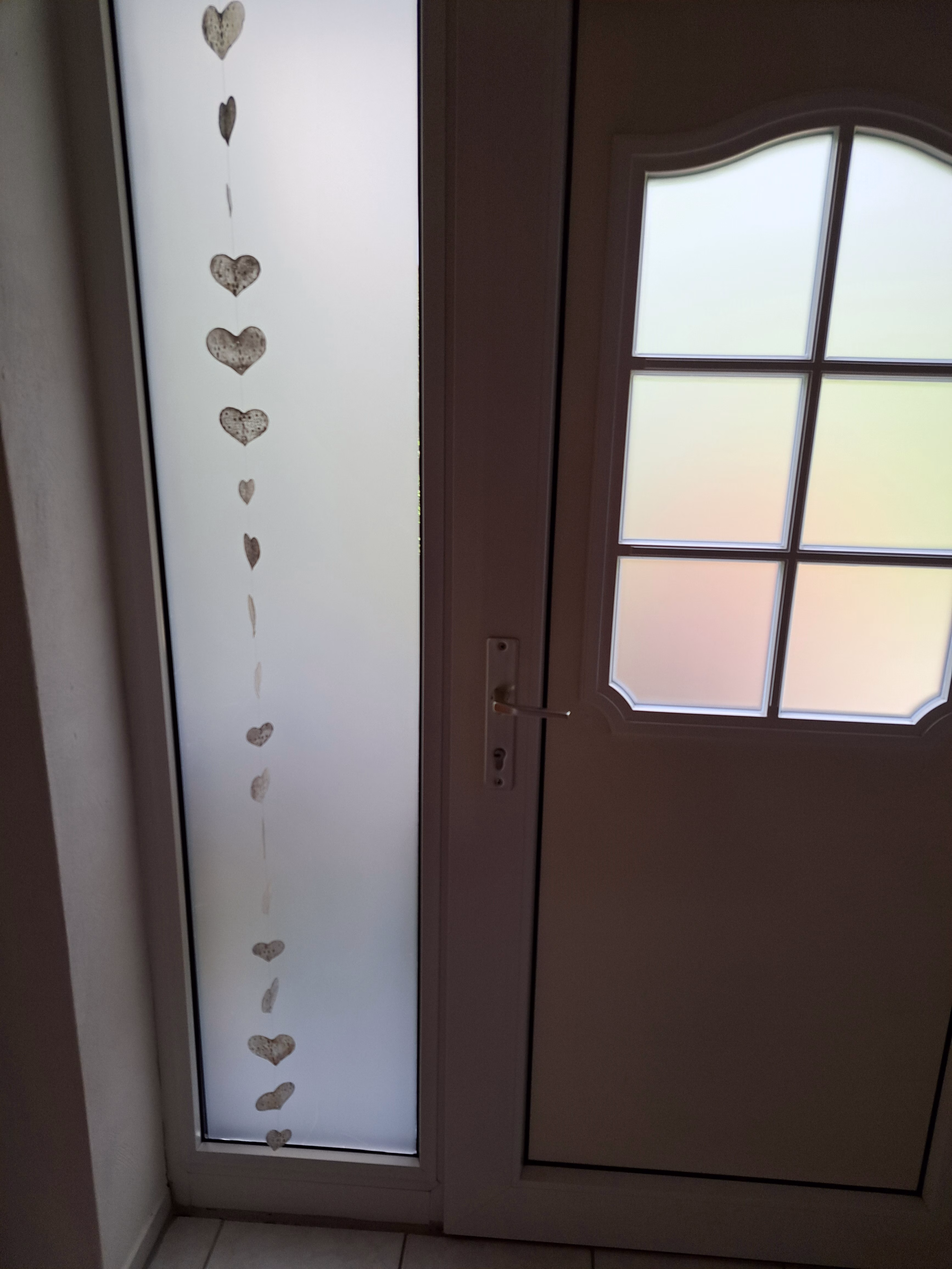 Milchglasfolie - Sichtschutzfolie, weiß matt