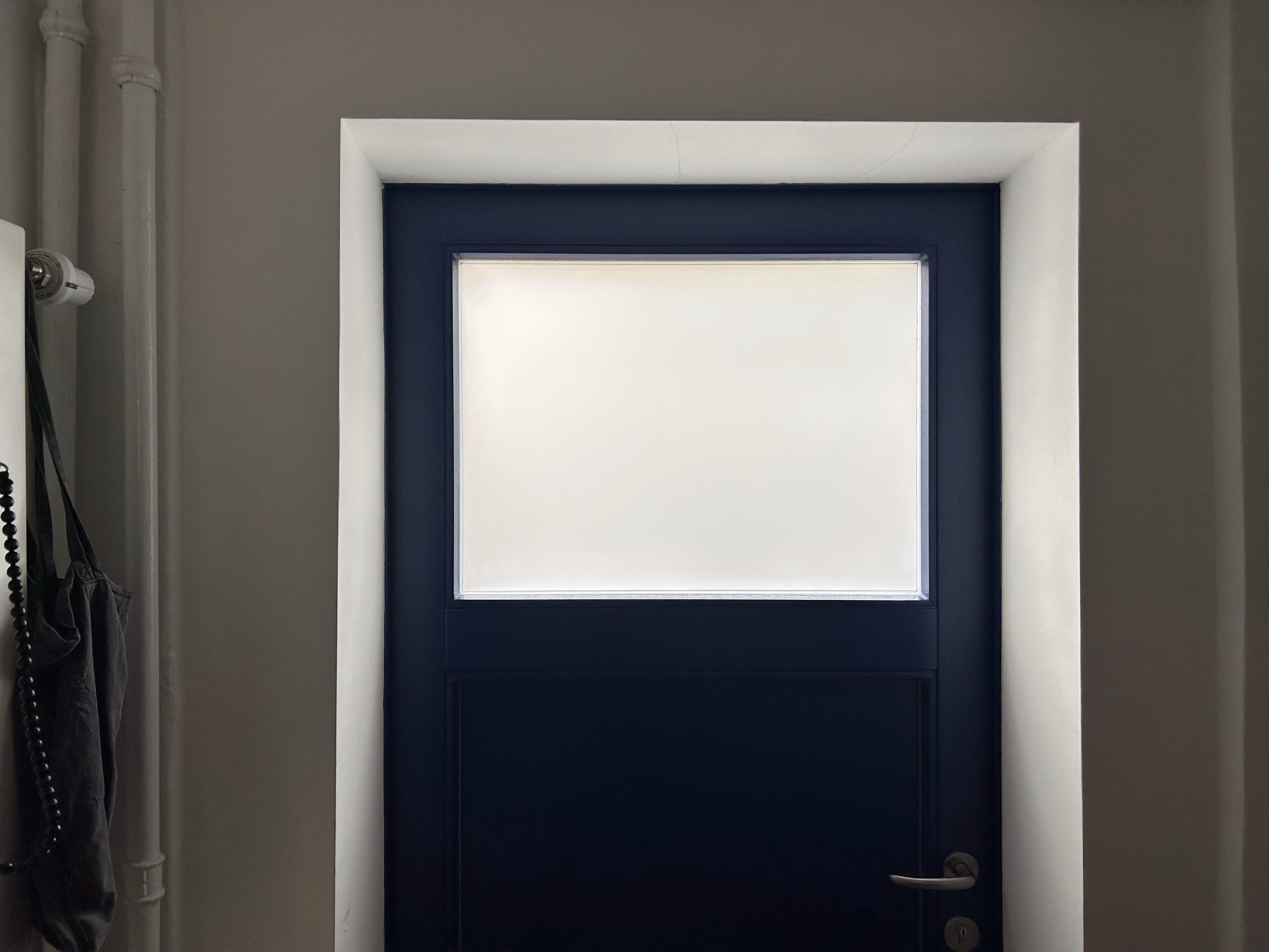 Milchglasfolie - Sichtschutzfolie, weiß matt