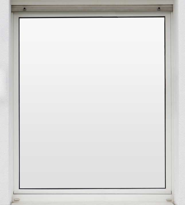 411020 selbstklebende Verdunkelungsfolie für die Innenmontage Außenansicht