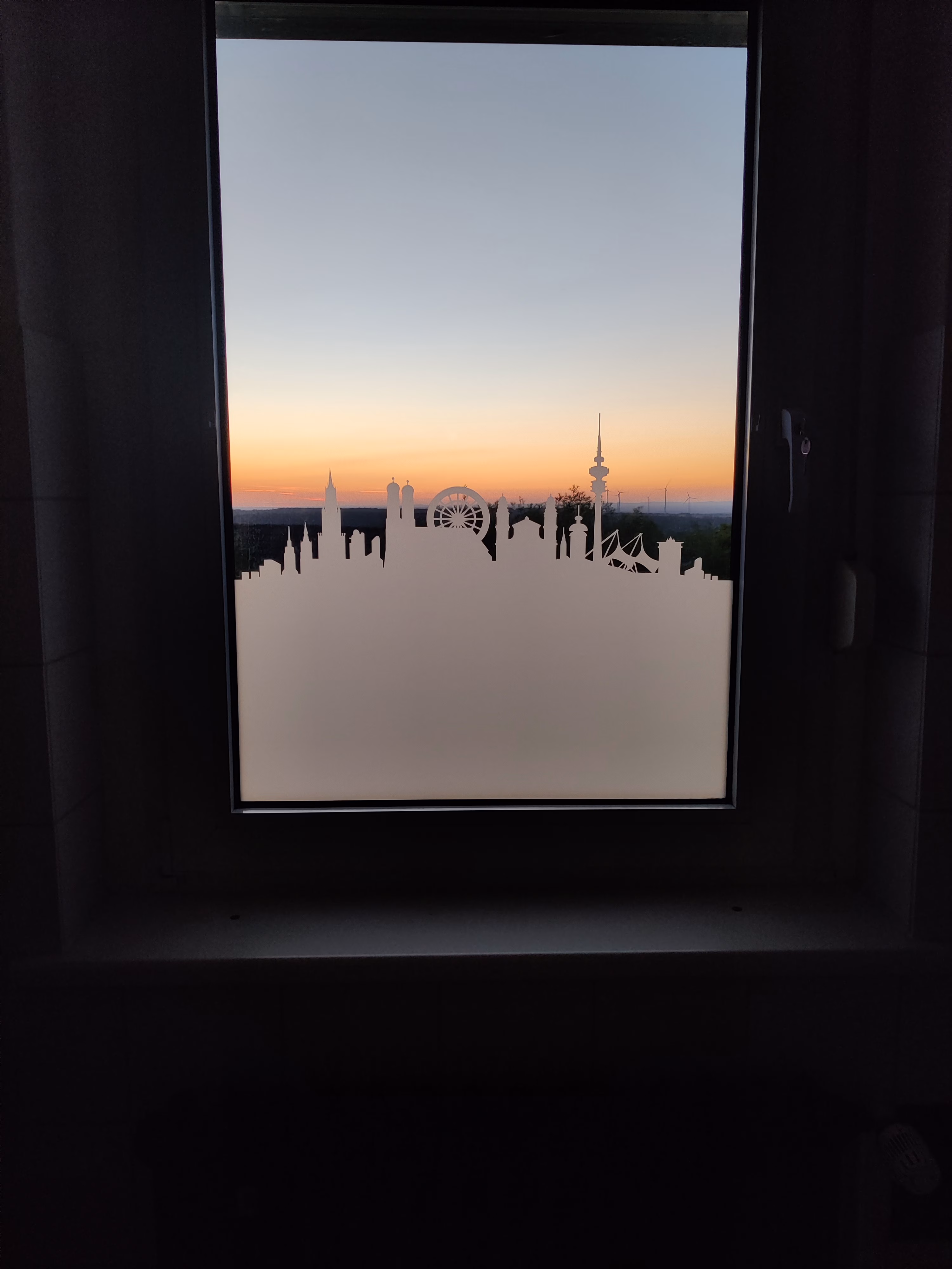 Fensterfolie Skyline Berlin