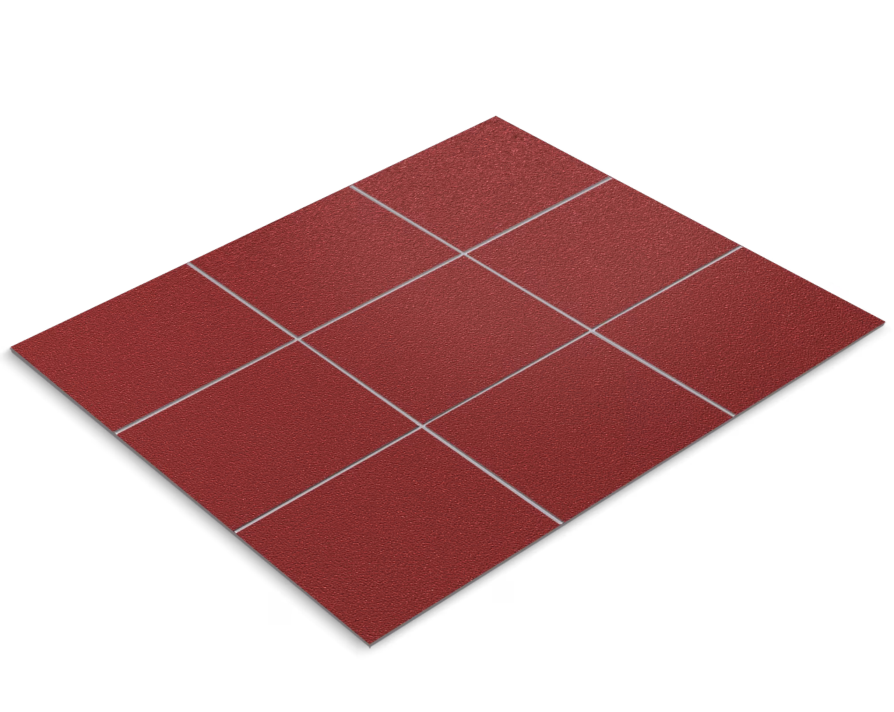 Fliesenfolie, Kirschrot