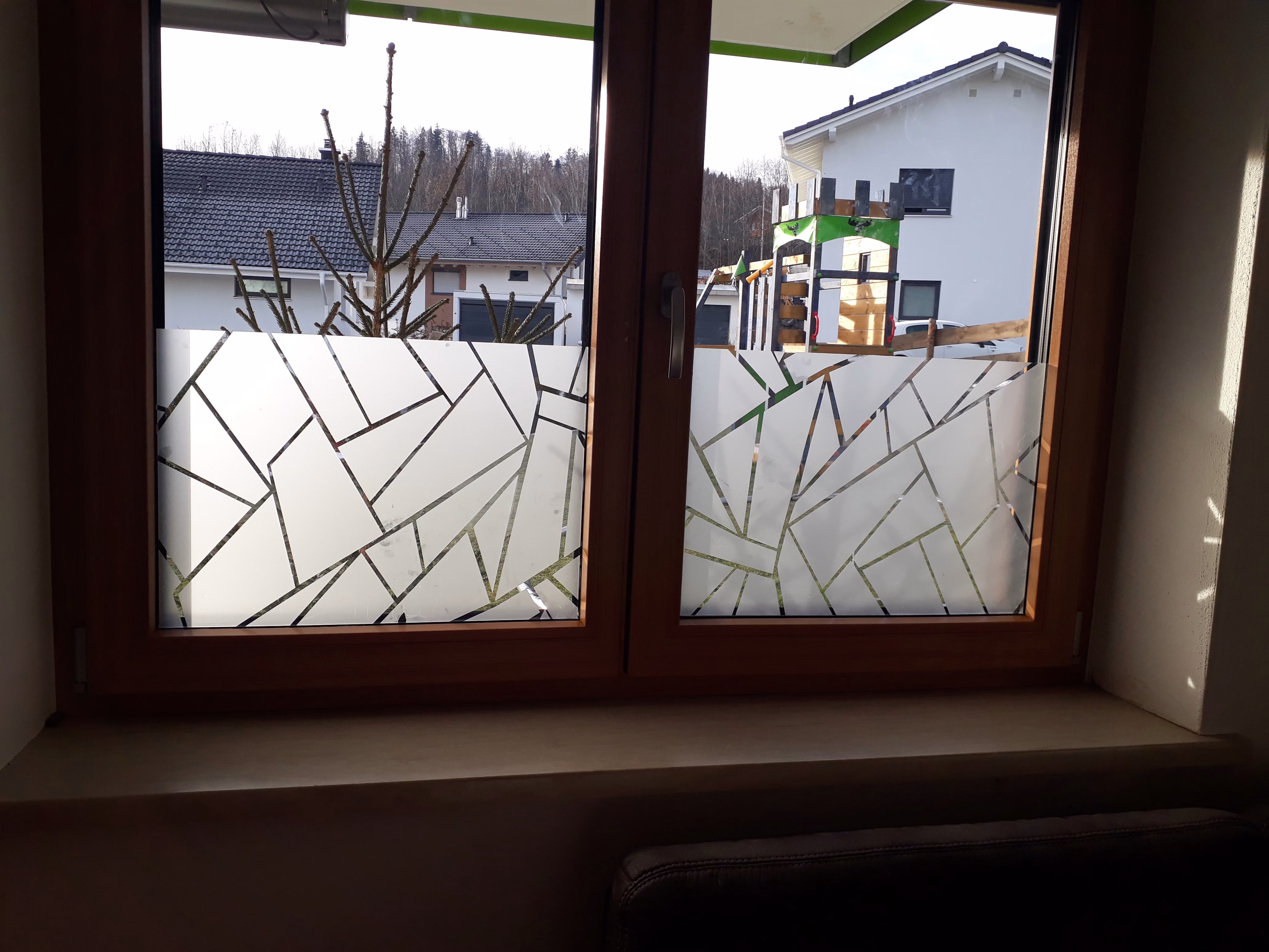 Fensterfolie Bruchglas