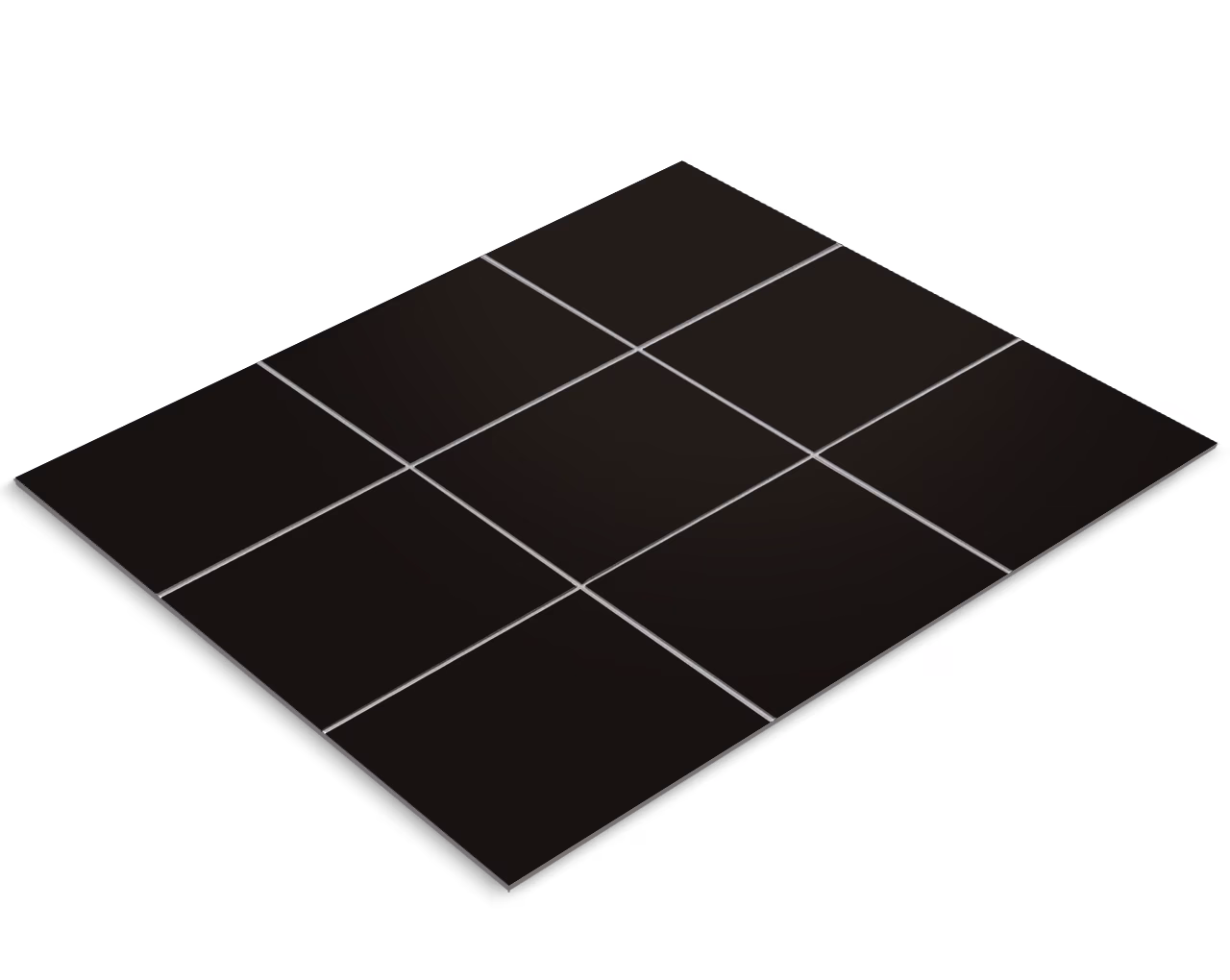 Fliesenfolie, Tiefschwarz