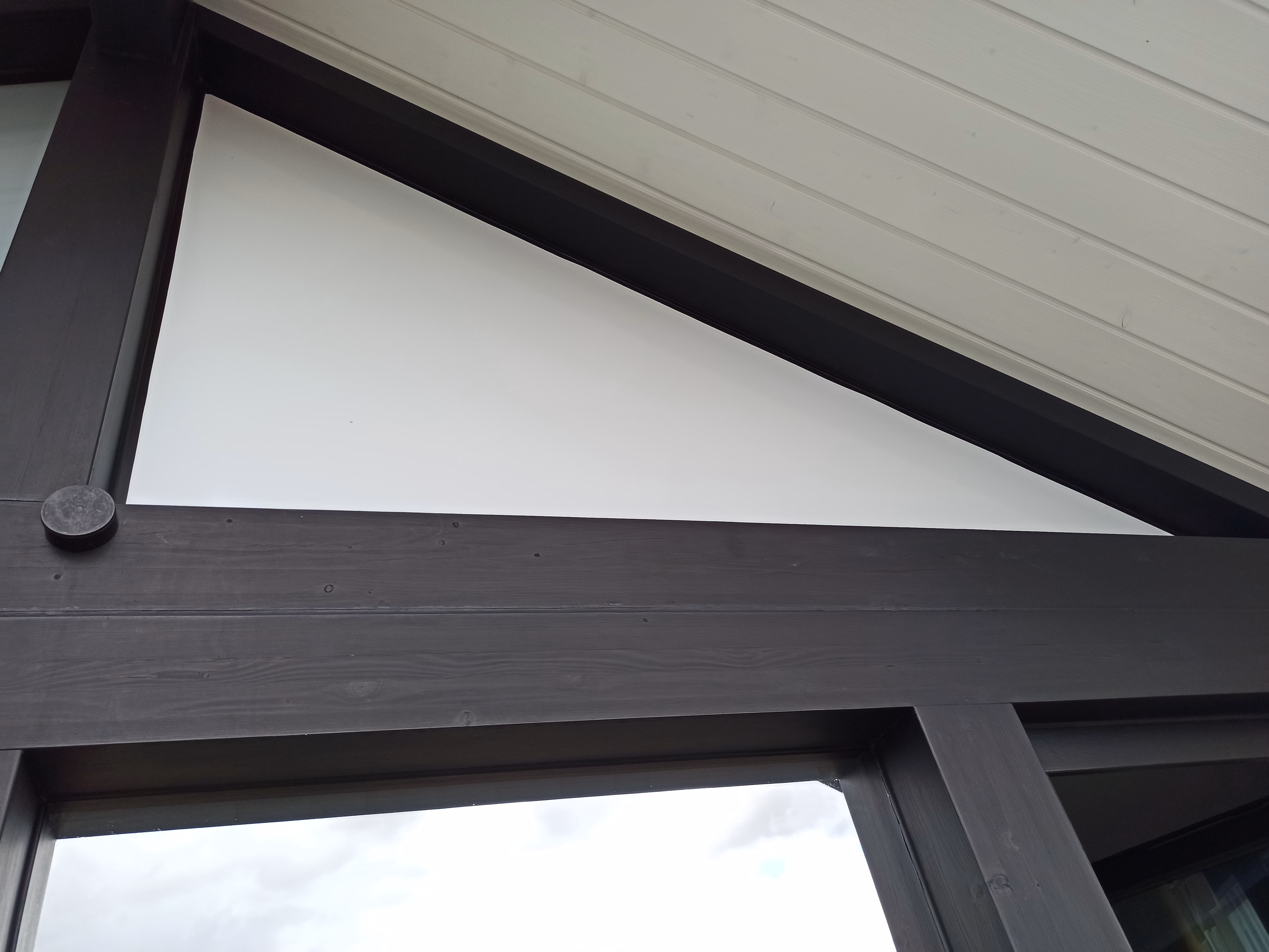 Verdunkelungsfolie, Außenmontage