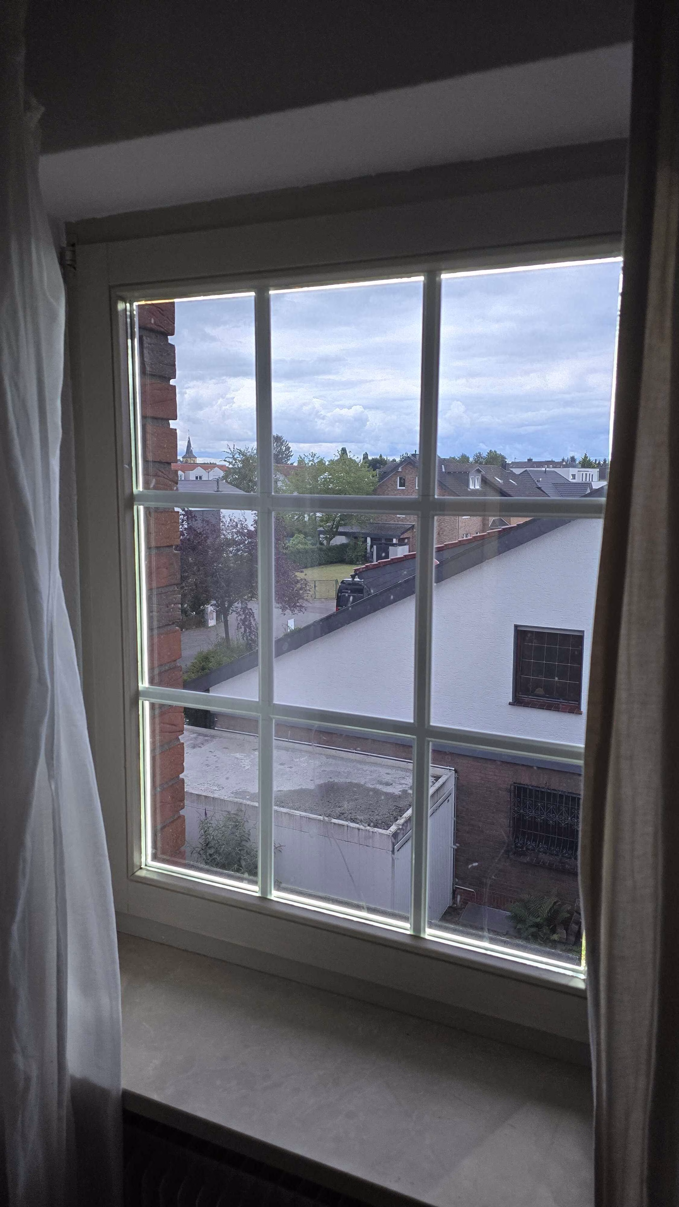 Sonnenschutzfolie, silber maximal verspiegelt & abdunkelnd