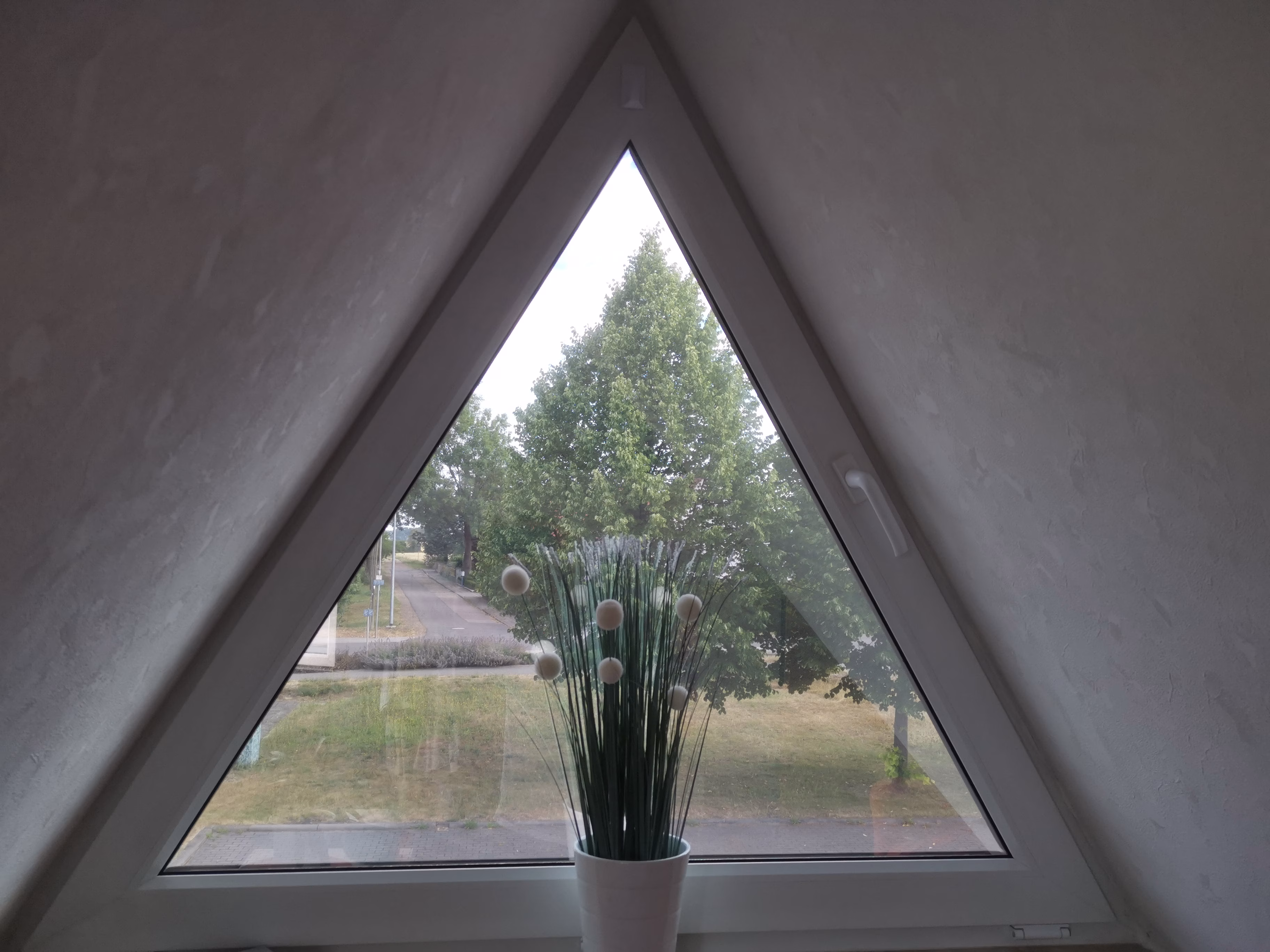 Dreieck Fenster Sonnenschutz