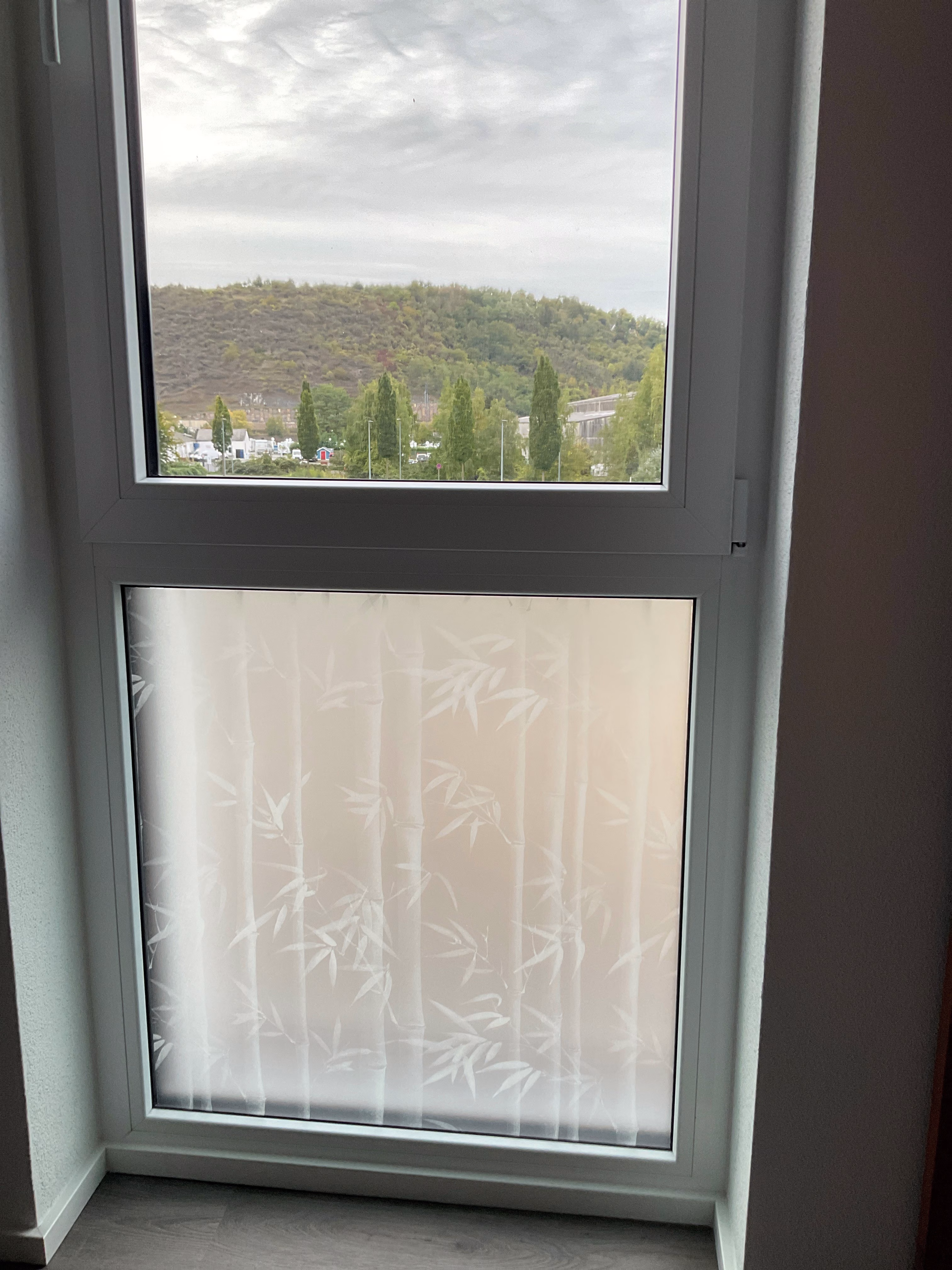 Sichtschutzfolie, Bambus frosted