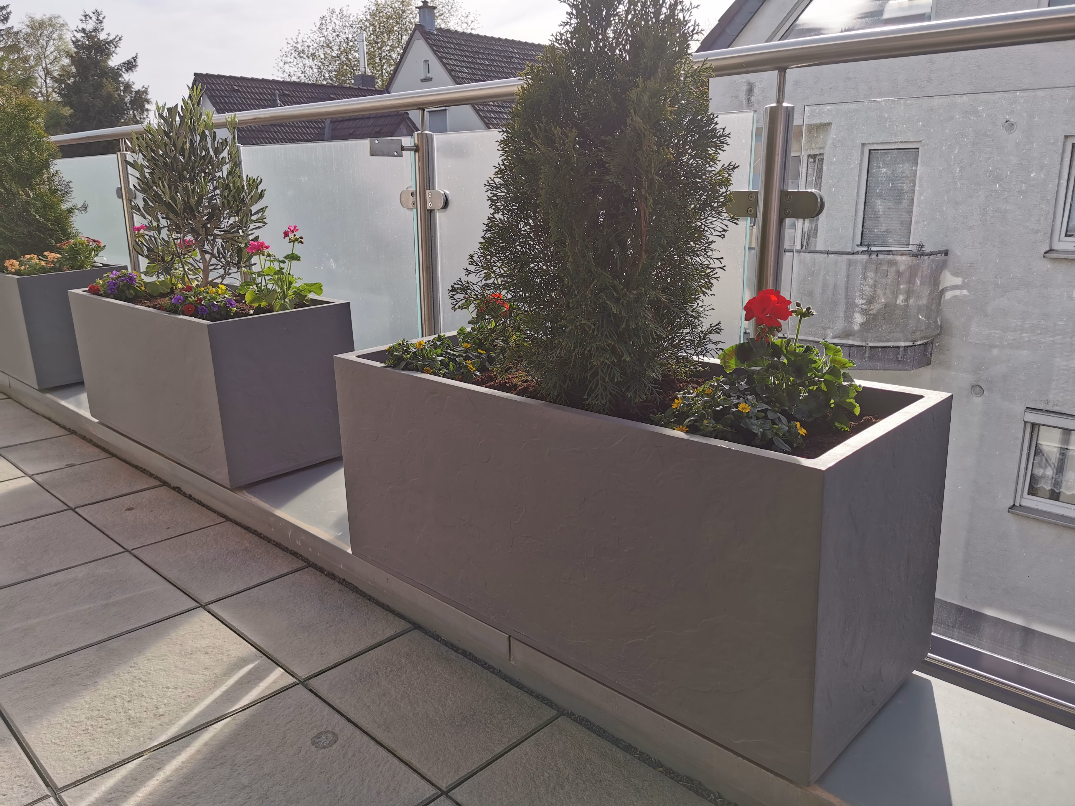 leicht transparent matte Sichtschutzfolie