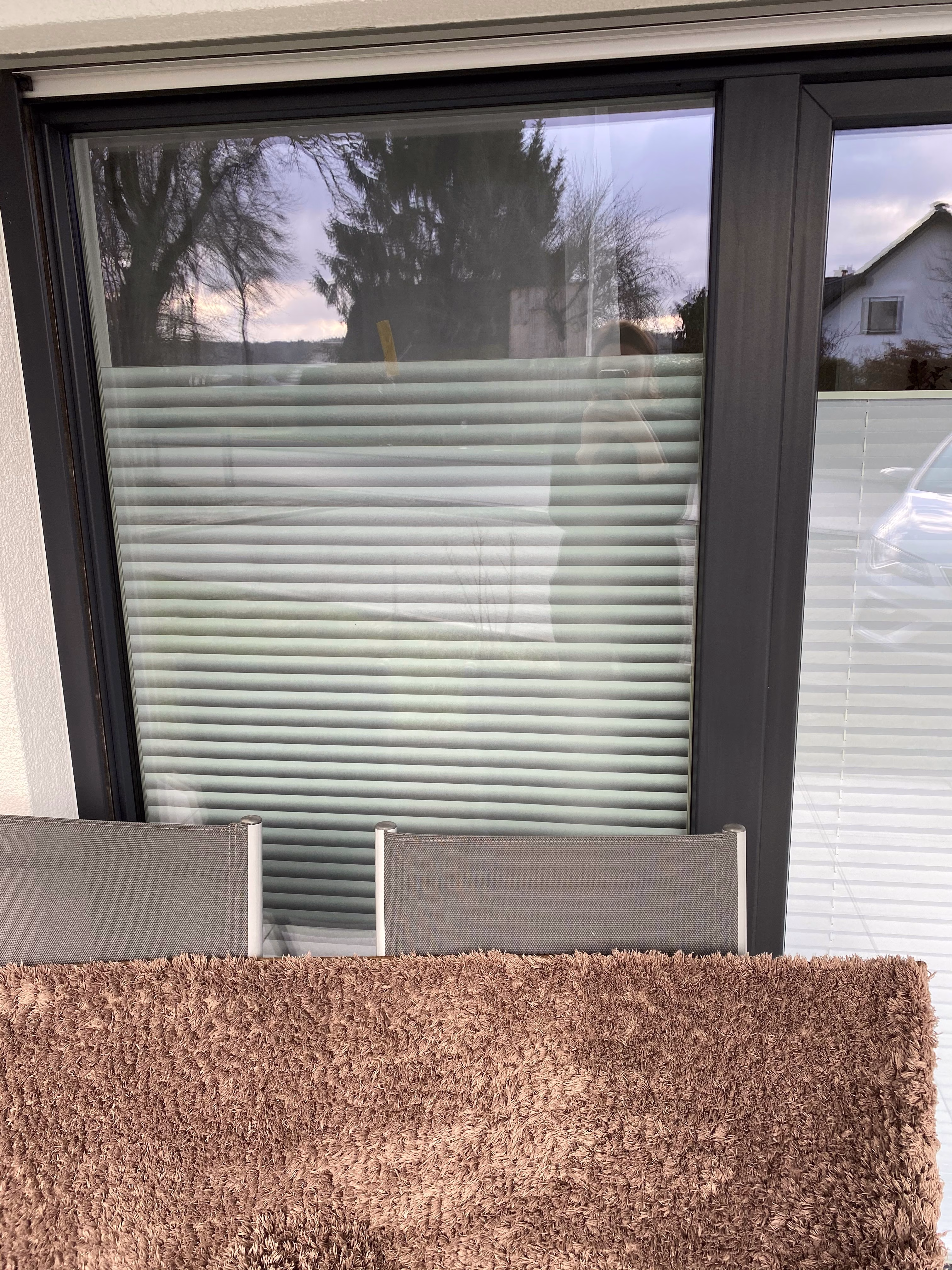 weiß schattierte selbsthaftende Streifenfolie