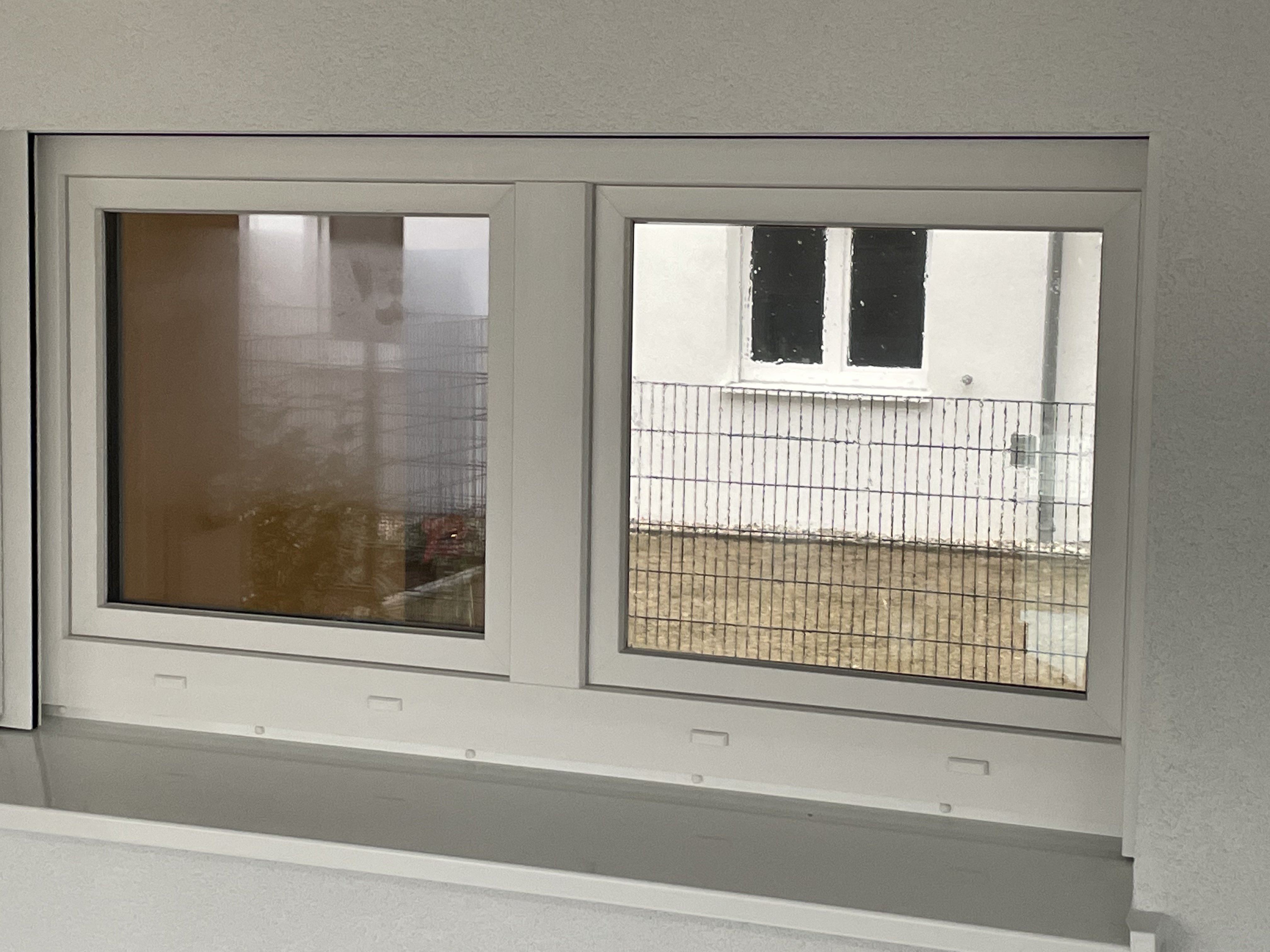 verspiegelte Fensterfolie rechts