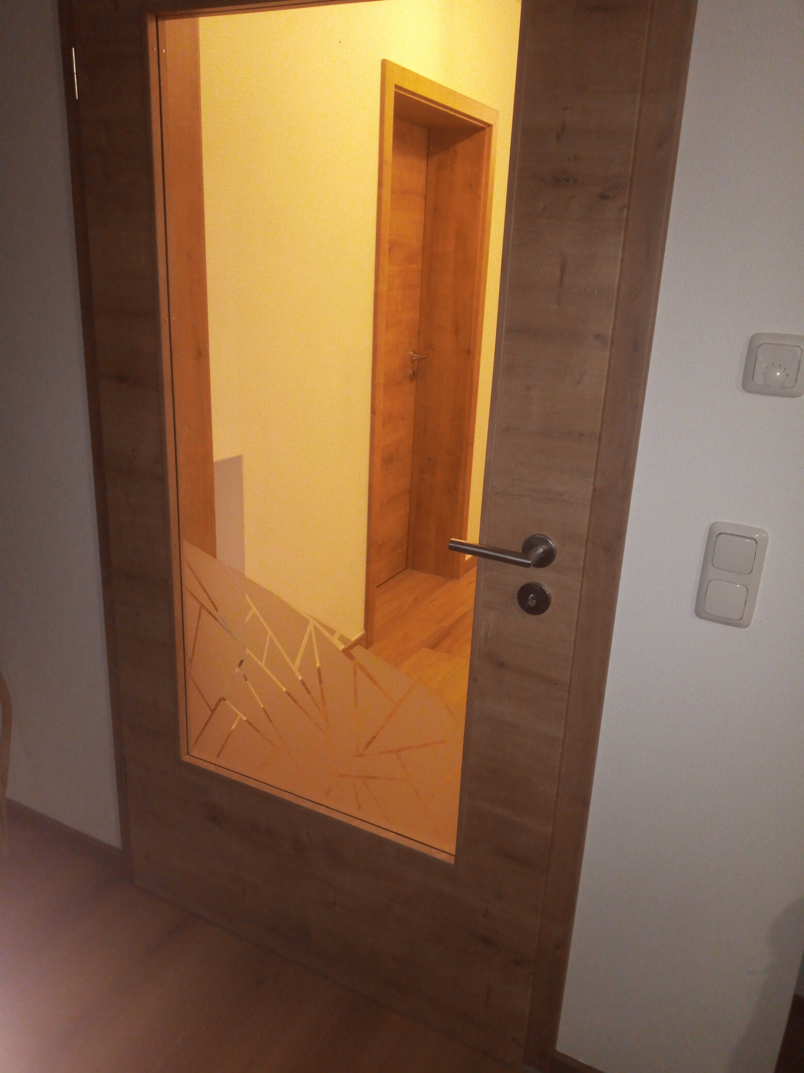 Dekorfolie, Bruchglasoptik