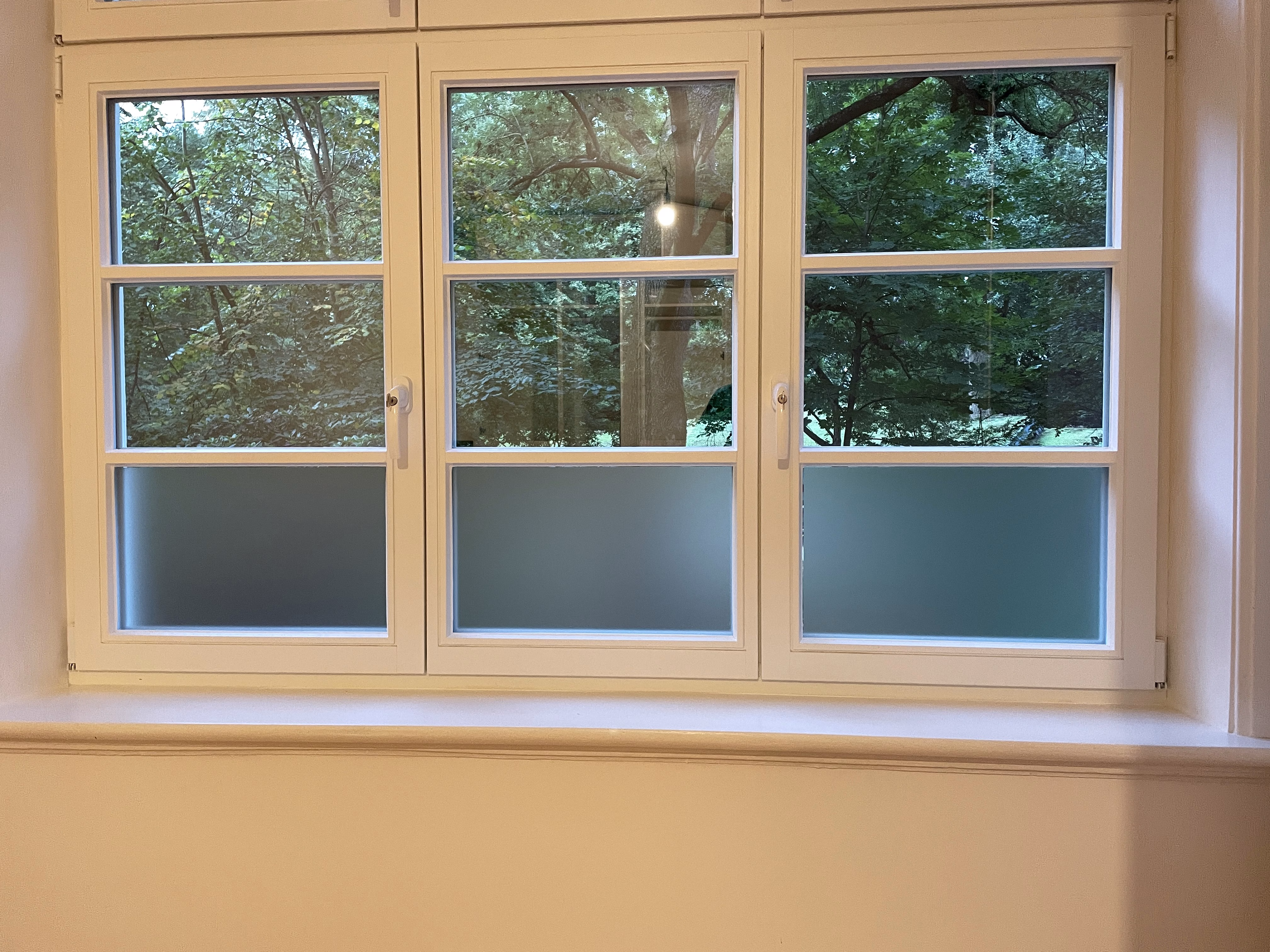 Ätzglas Sichtschutz Fensterfolie