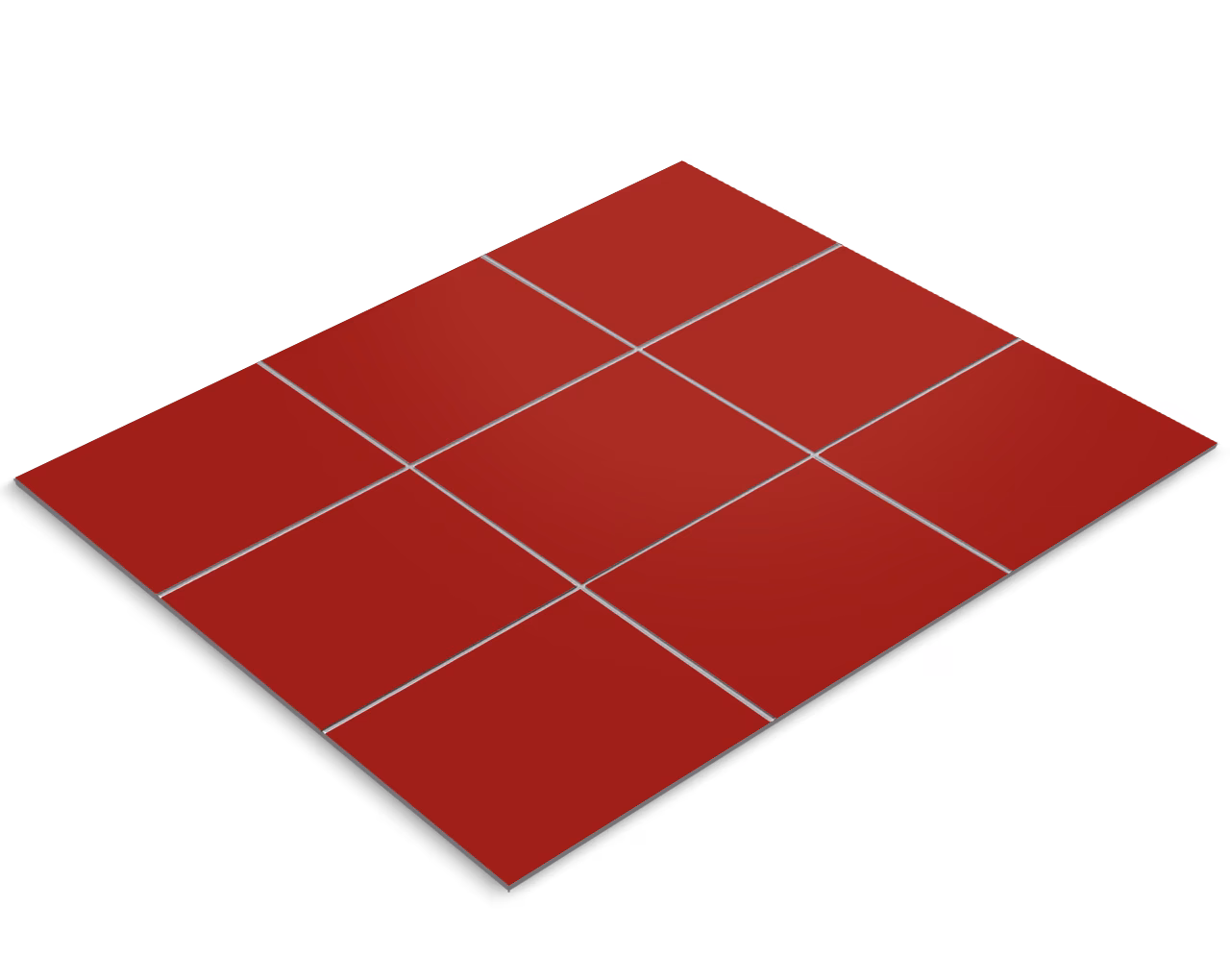 Fliesenfolie, Feuerrot