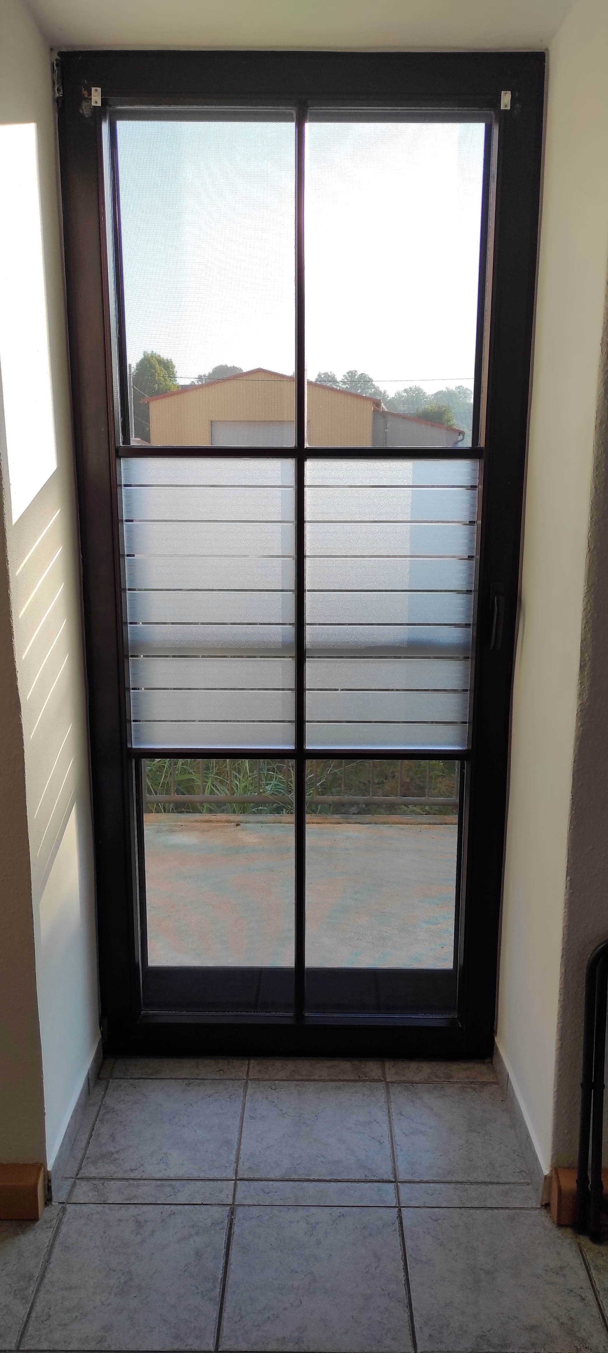 Adhäsionsfolie, Streifendesign 65 mm (geprägt)