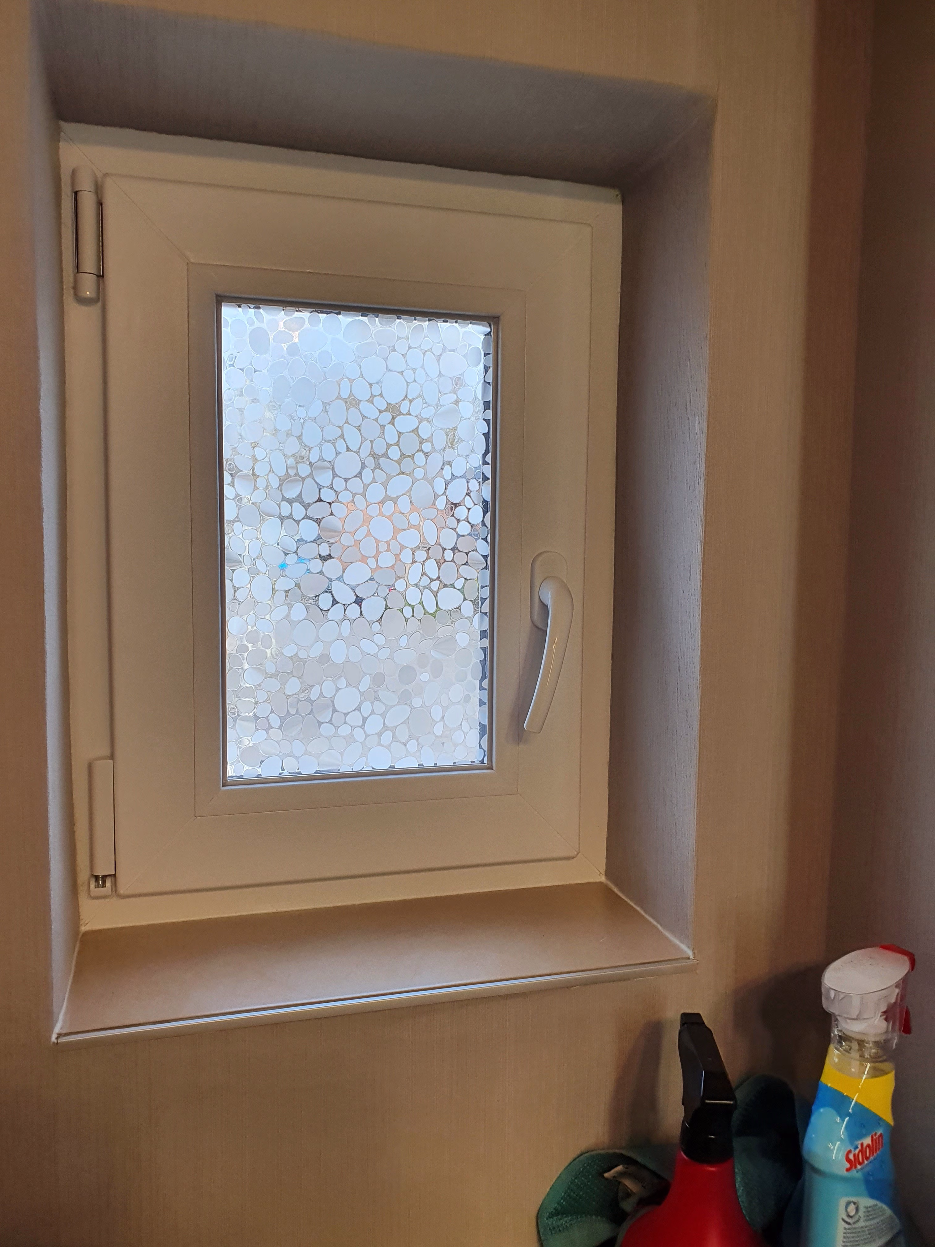 Sichtschutzfolie in Perlenoptik