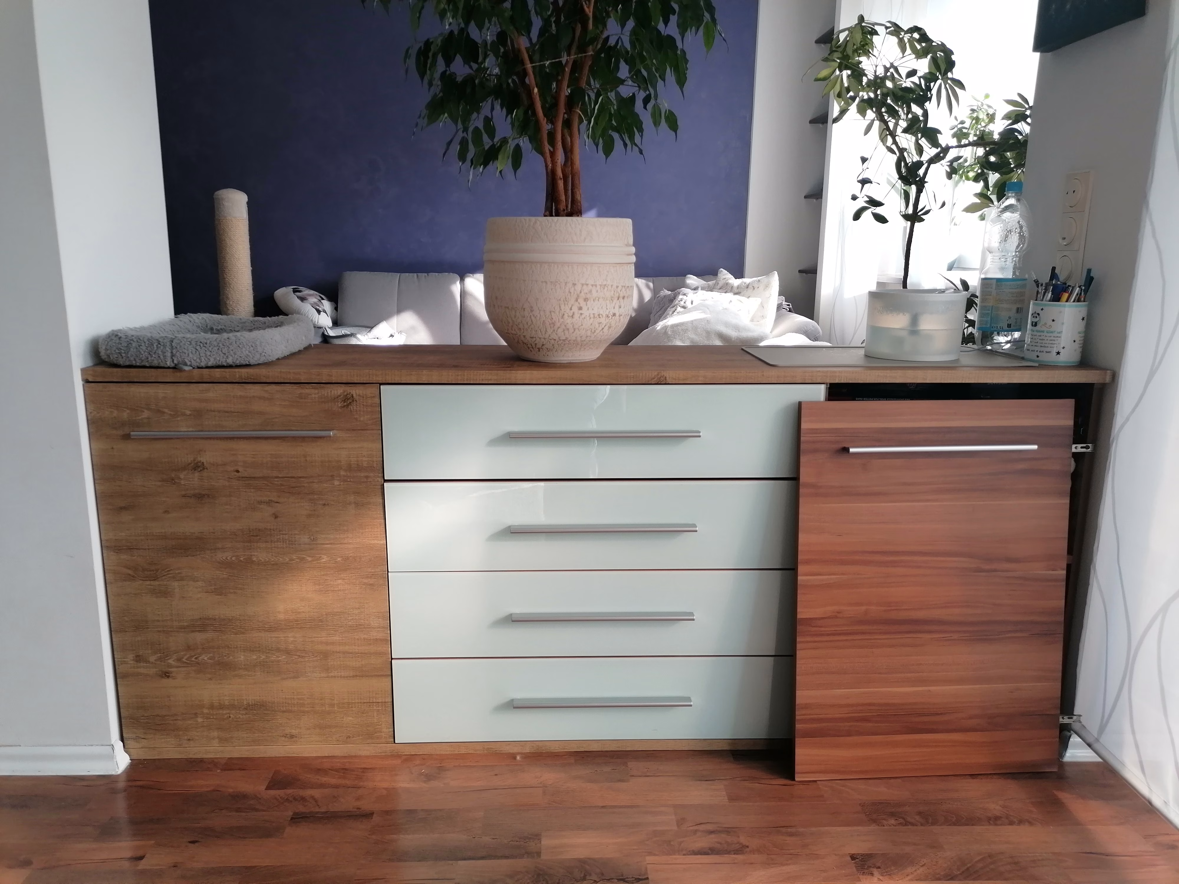 Klebefolie in Eiche modern strukturiert