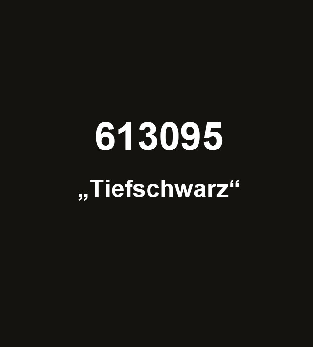 Undurchsichtige Farbfolie selbstklebend Tiefschwarz
