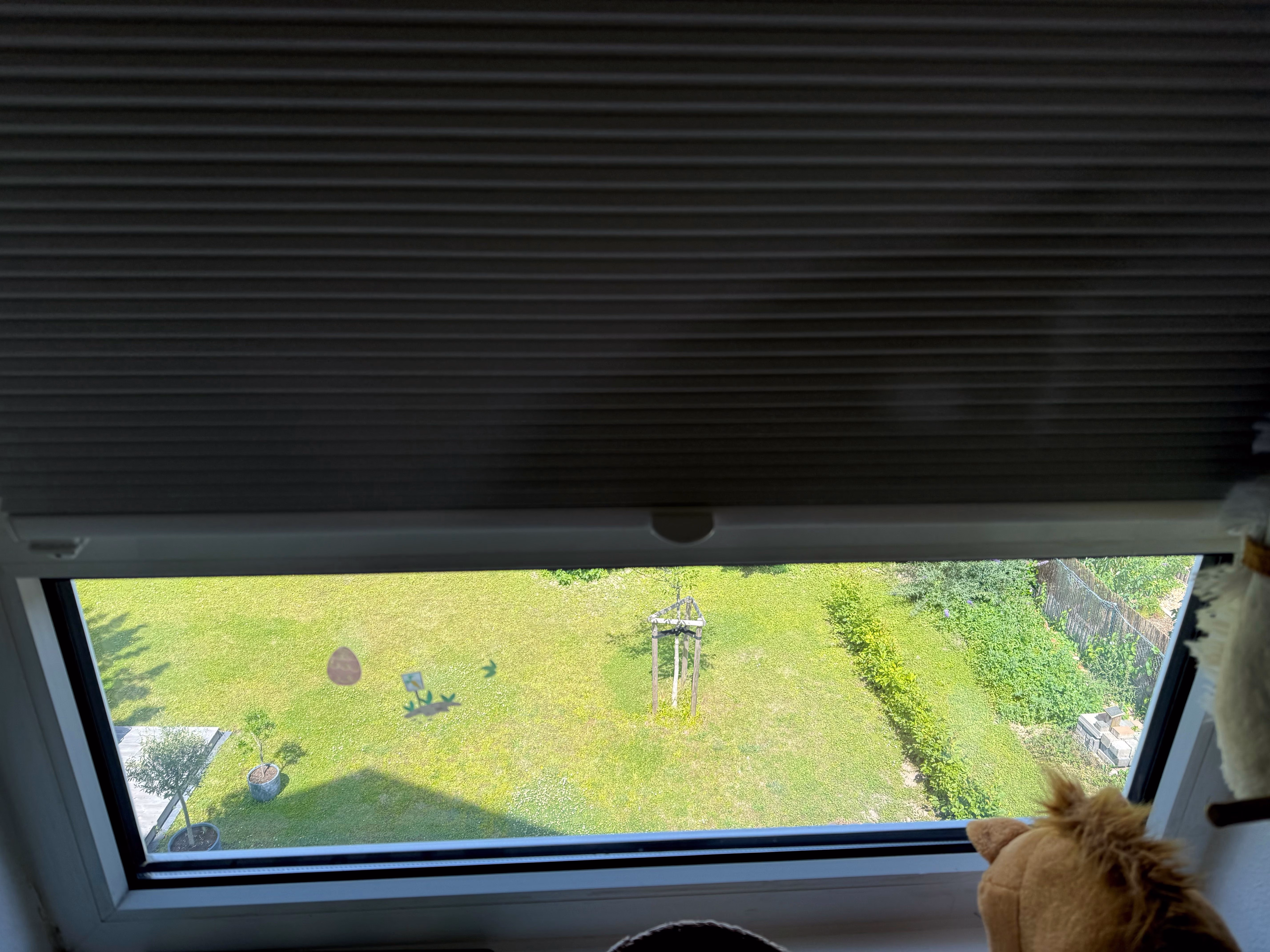 Sonnenschutzfolie, silber mittel verspiegelt