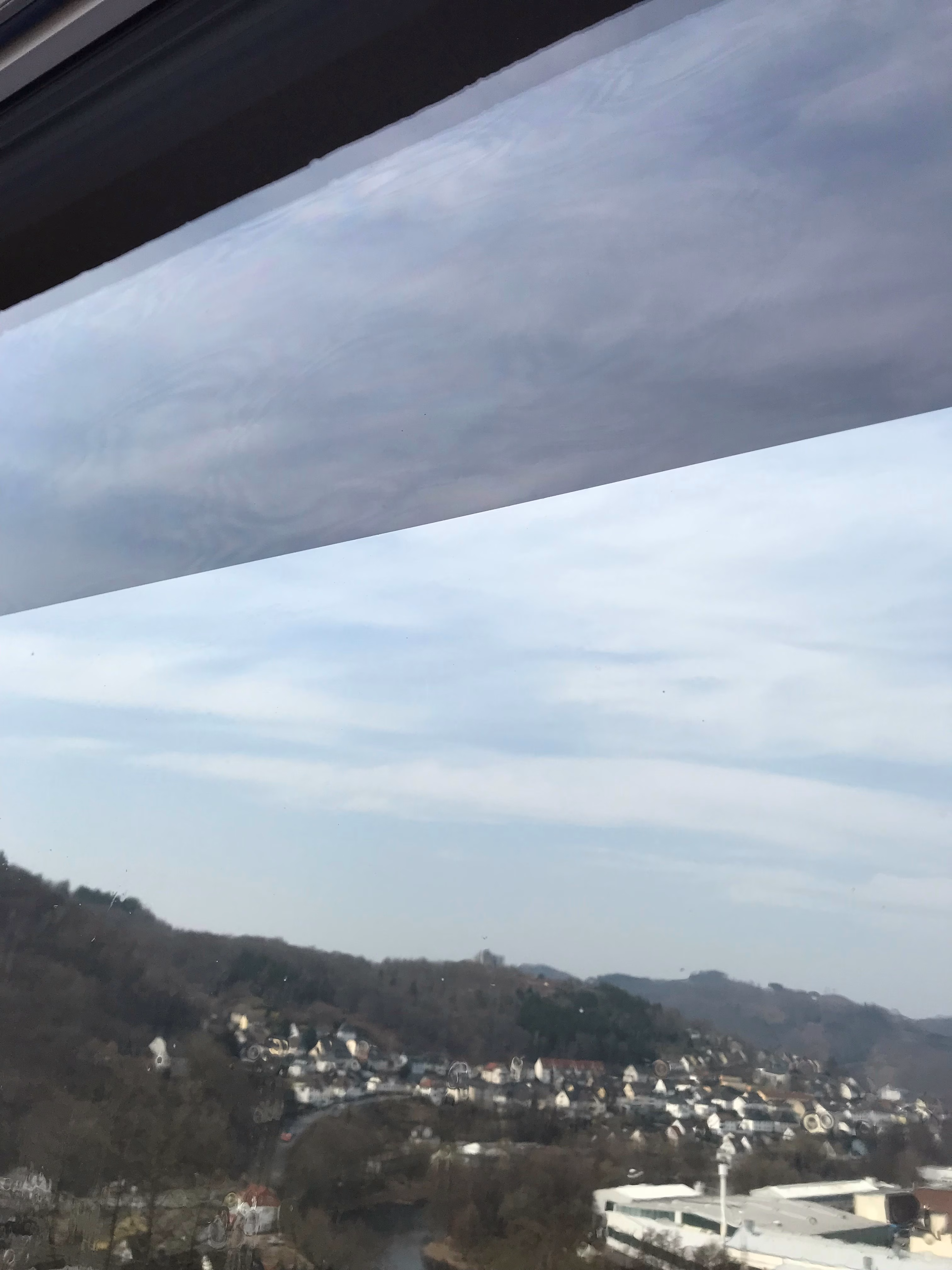 Silberne Fensterfolie verspiegelt