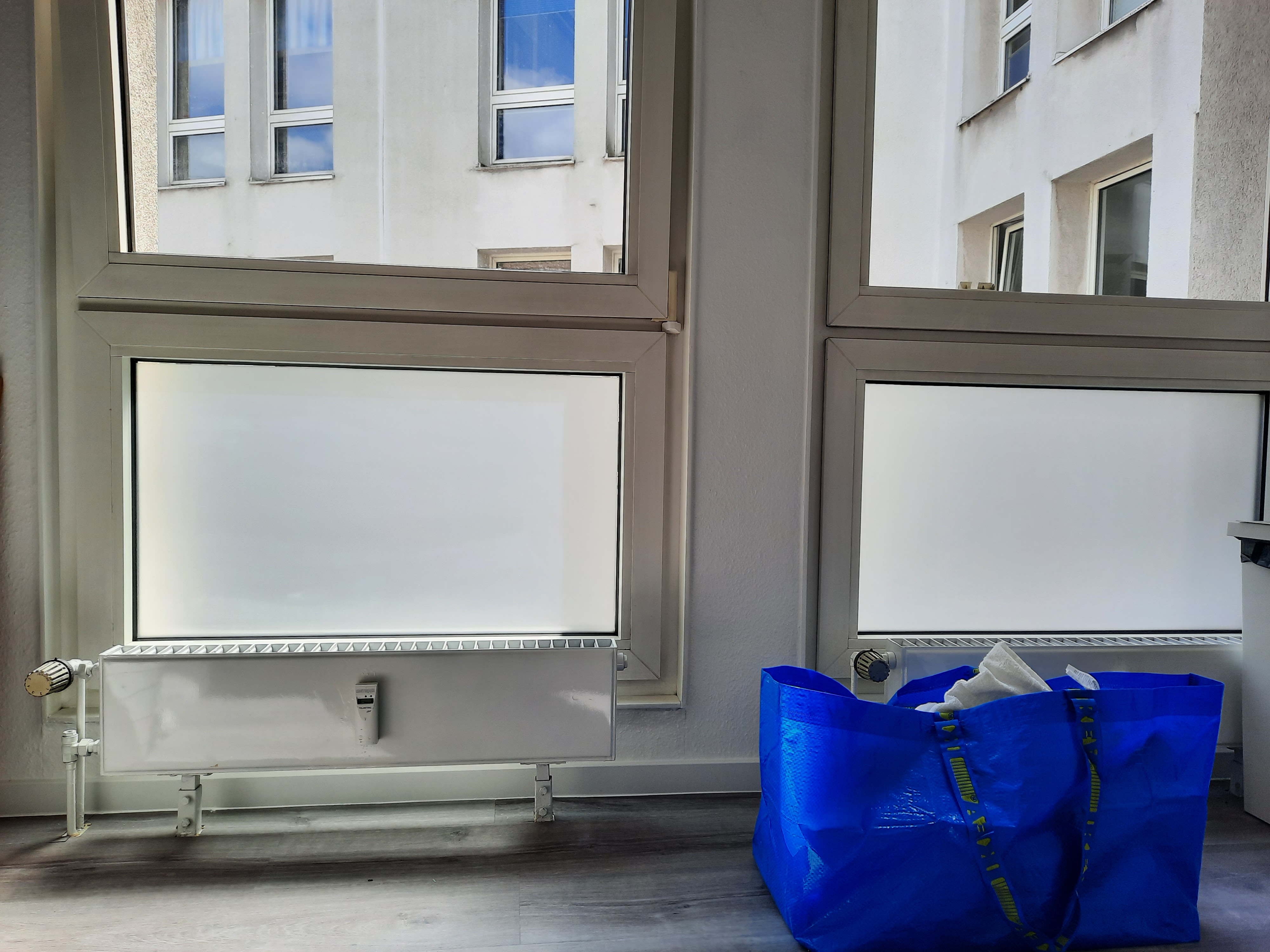Ätzglasdesign Fensterfolie kleberlos 2