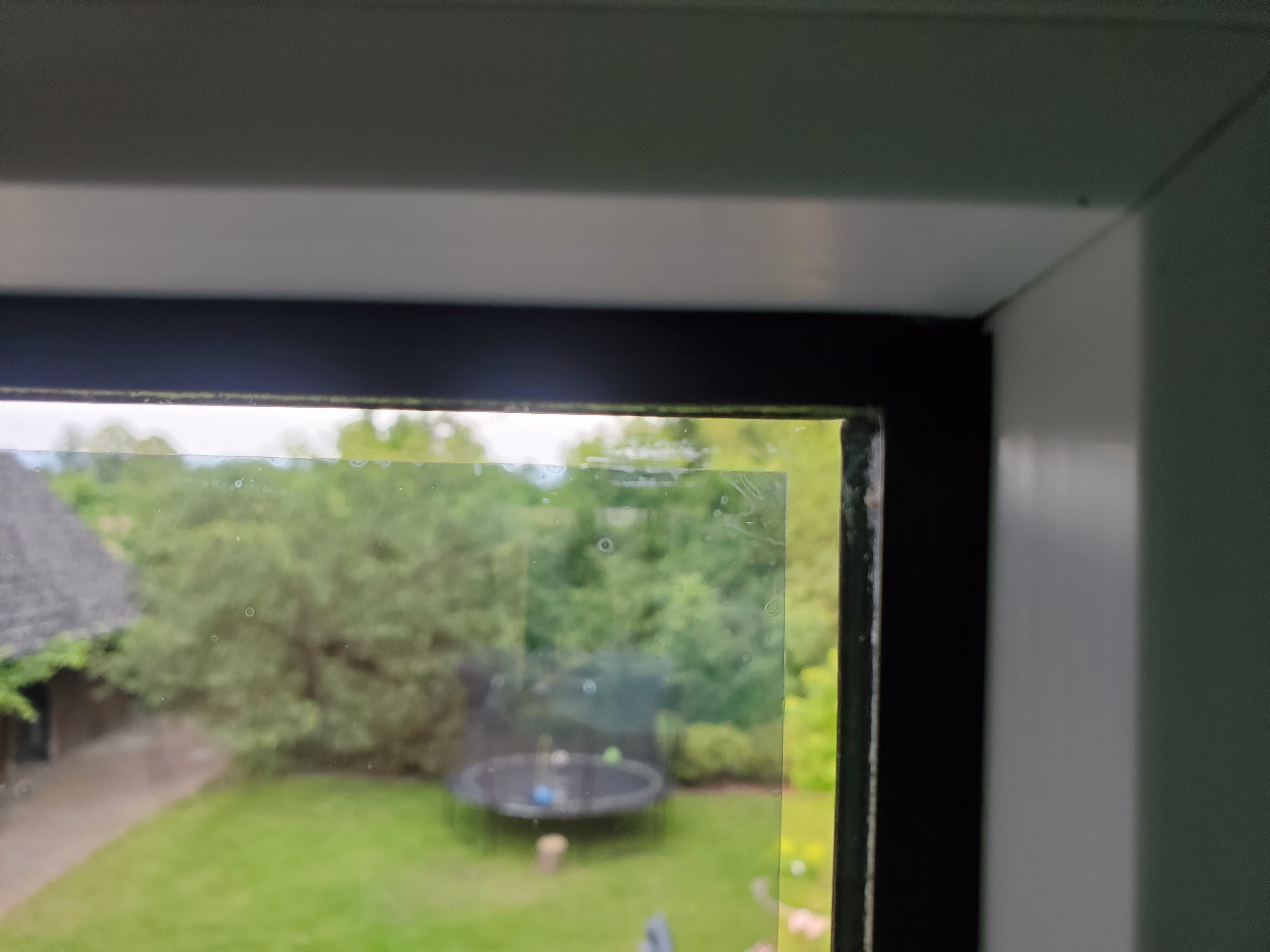 Sonnenschutzfolie, silber mittel verspiegelt