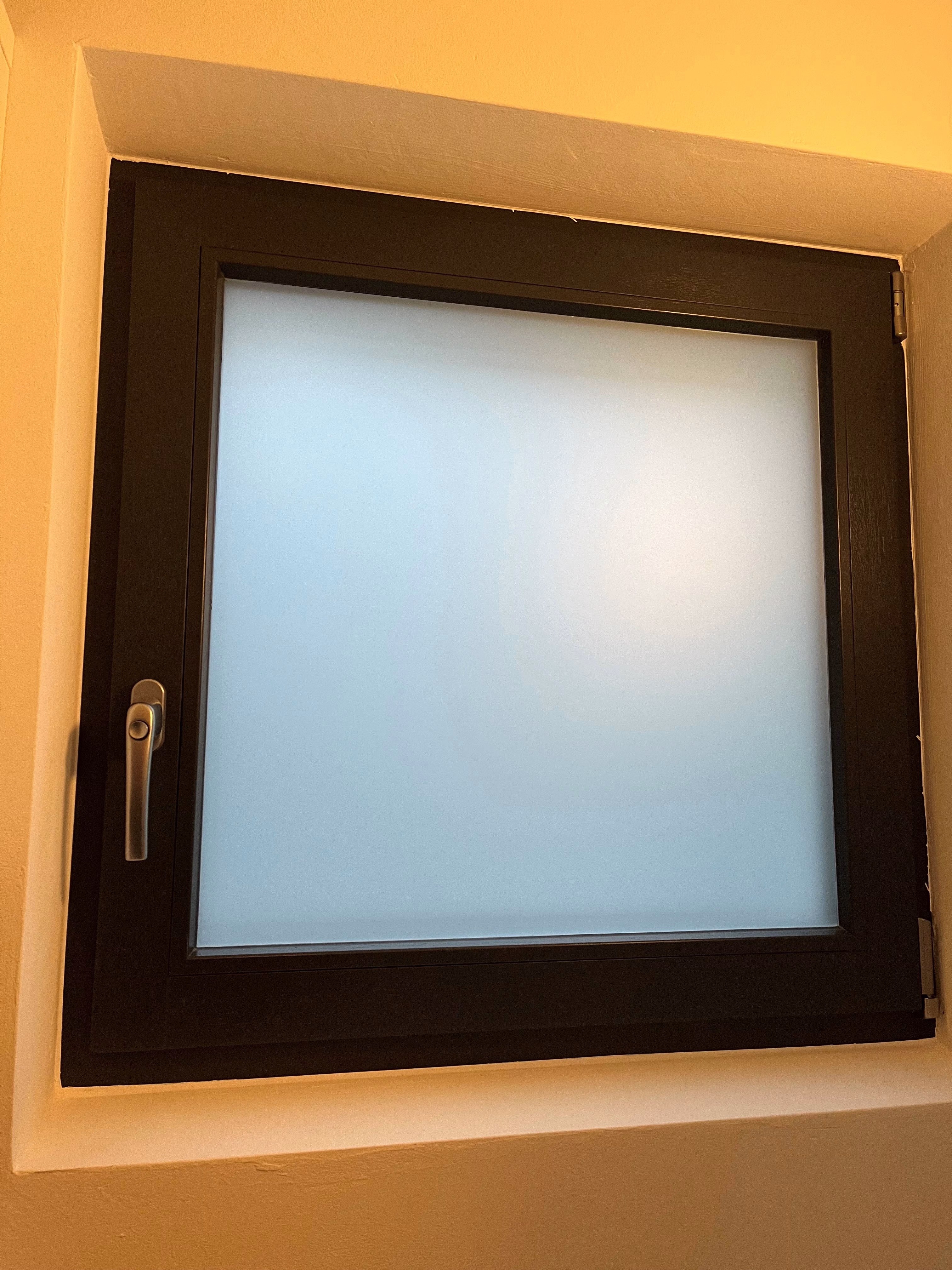 Sichtschutzfolie, Sandstrahldesign mint matt