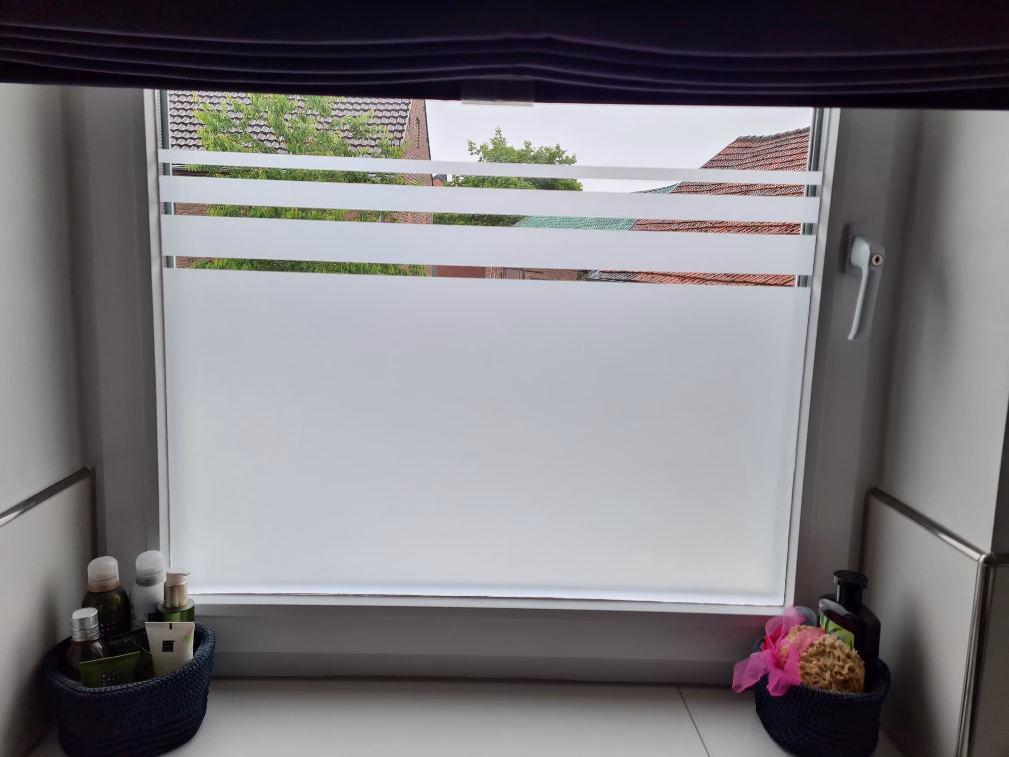 Streifen Klebefolie für Fenster