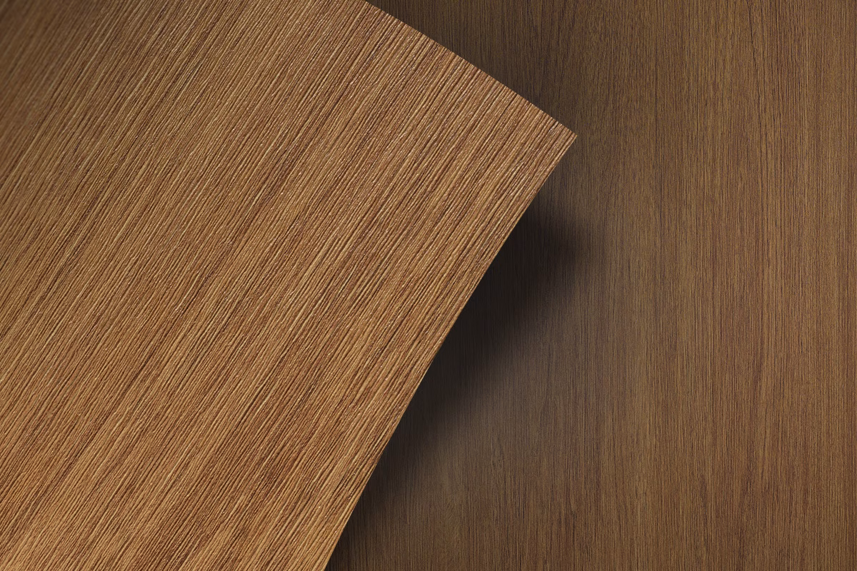 Edelkastanie, Klebefolie in Holzoptik