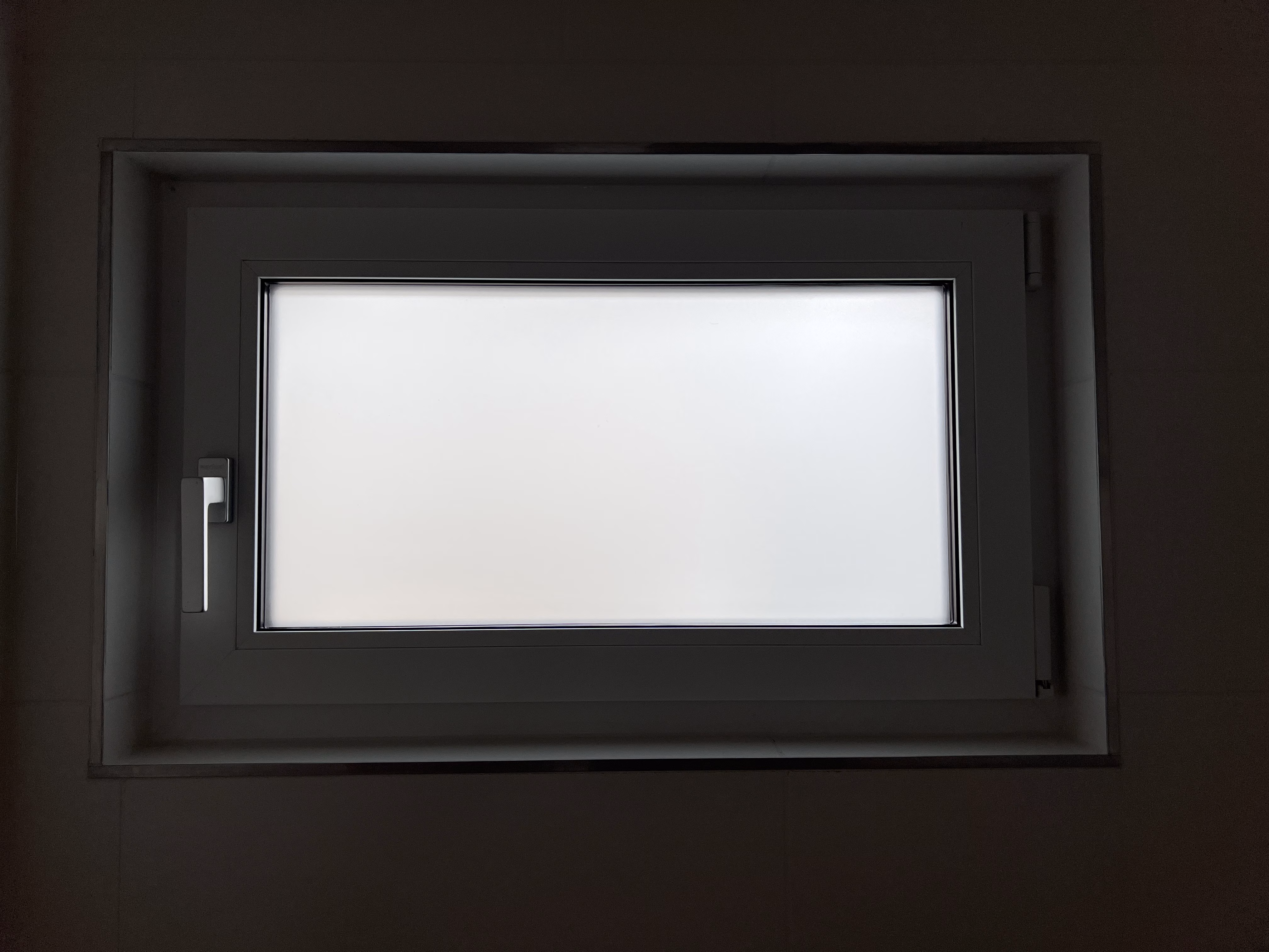Fensterfolie wie geätztes Glas