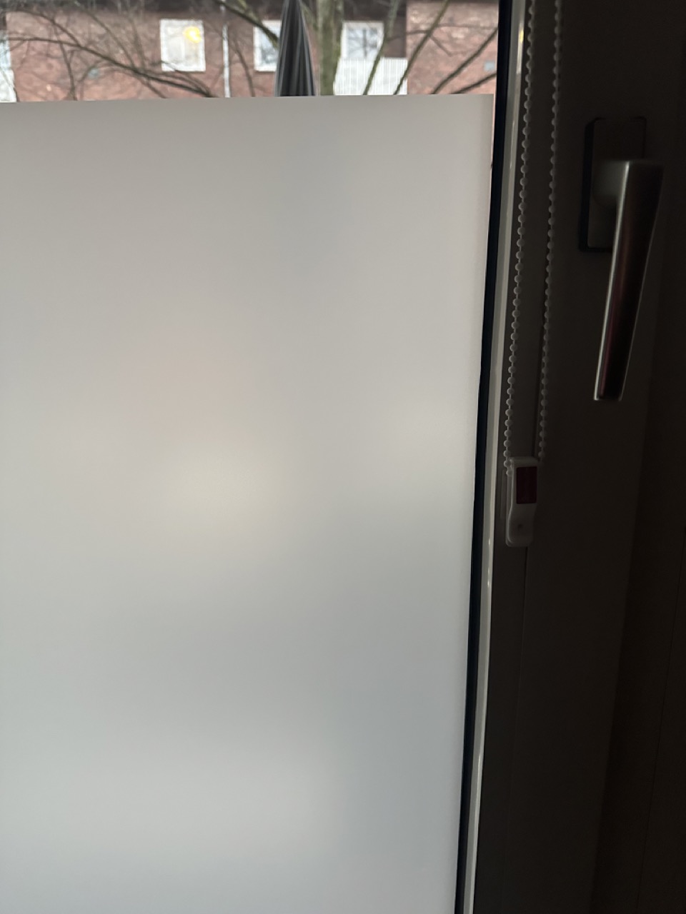 Milchglasoptik Fensterfolie