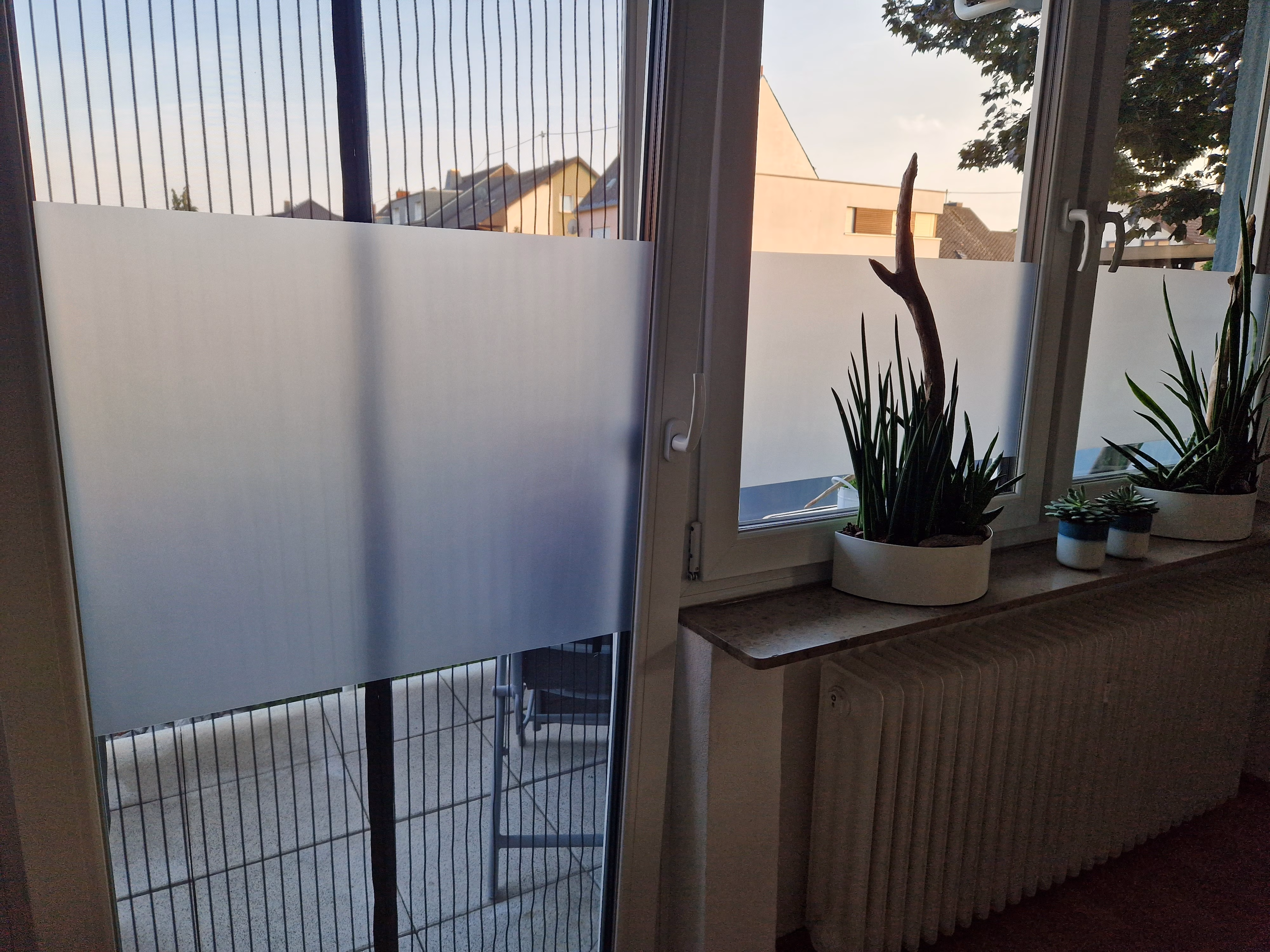 Fensterfolien Ätzglasoptik