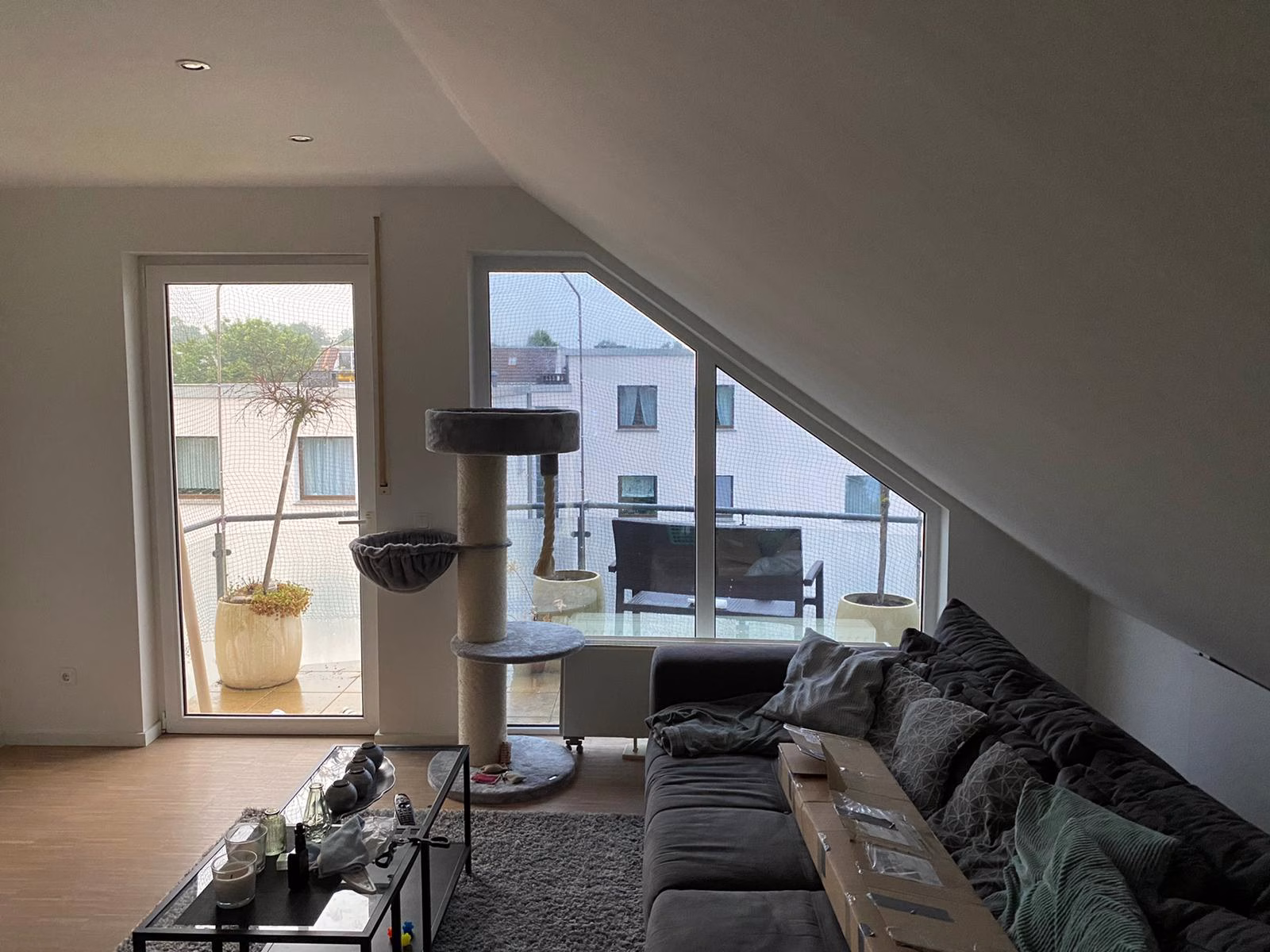 Hitzeschutzfolie, dunkel verspiegelt