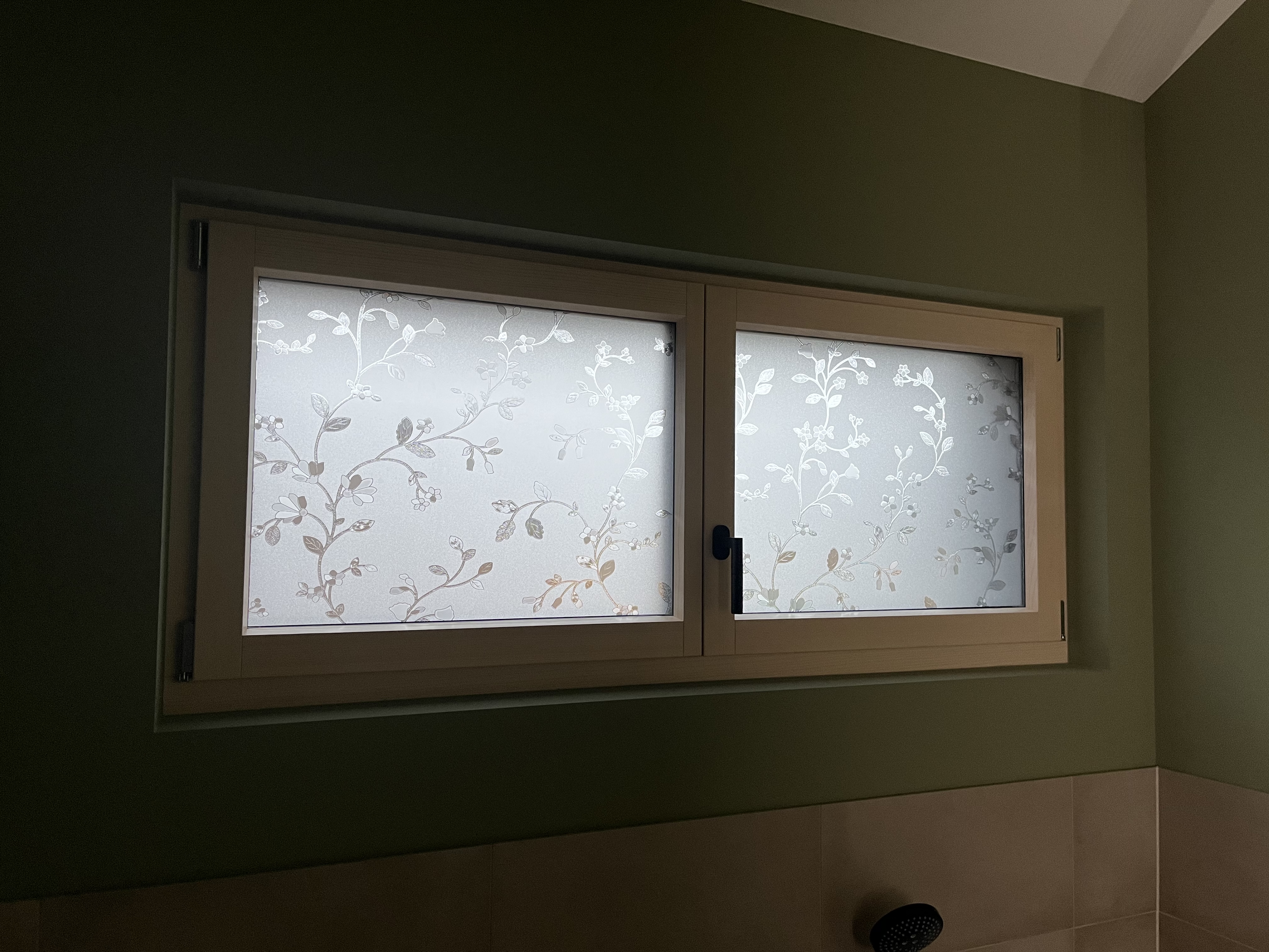Fensterfolie, Blumenranken (geprägt)