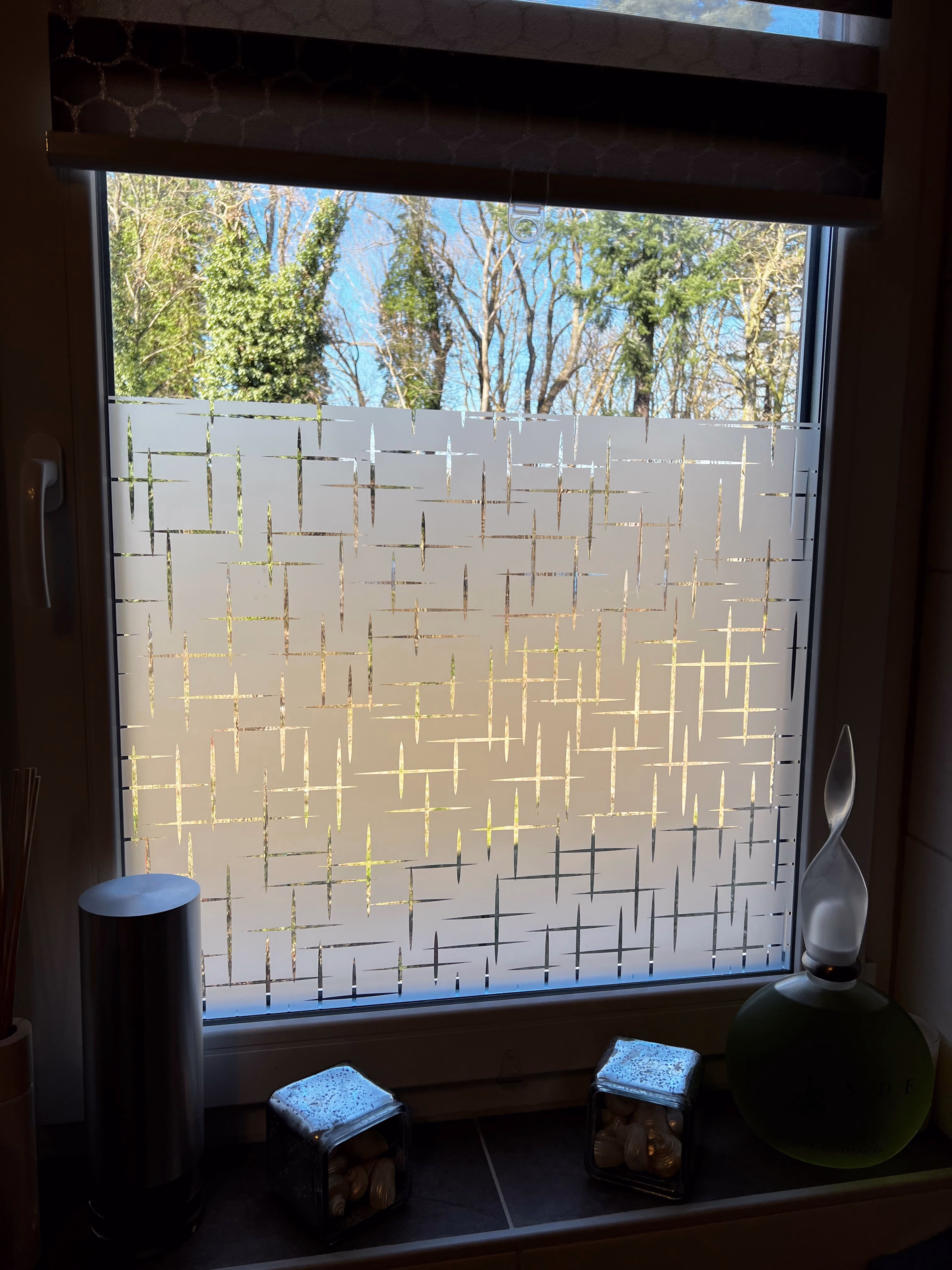 Dekorfolie mit Kreuzen