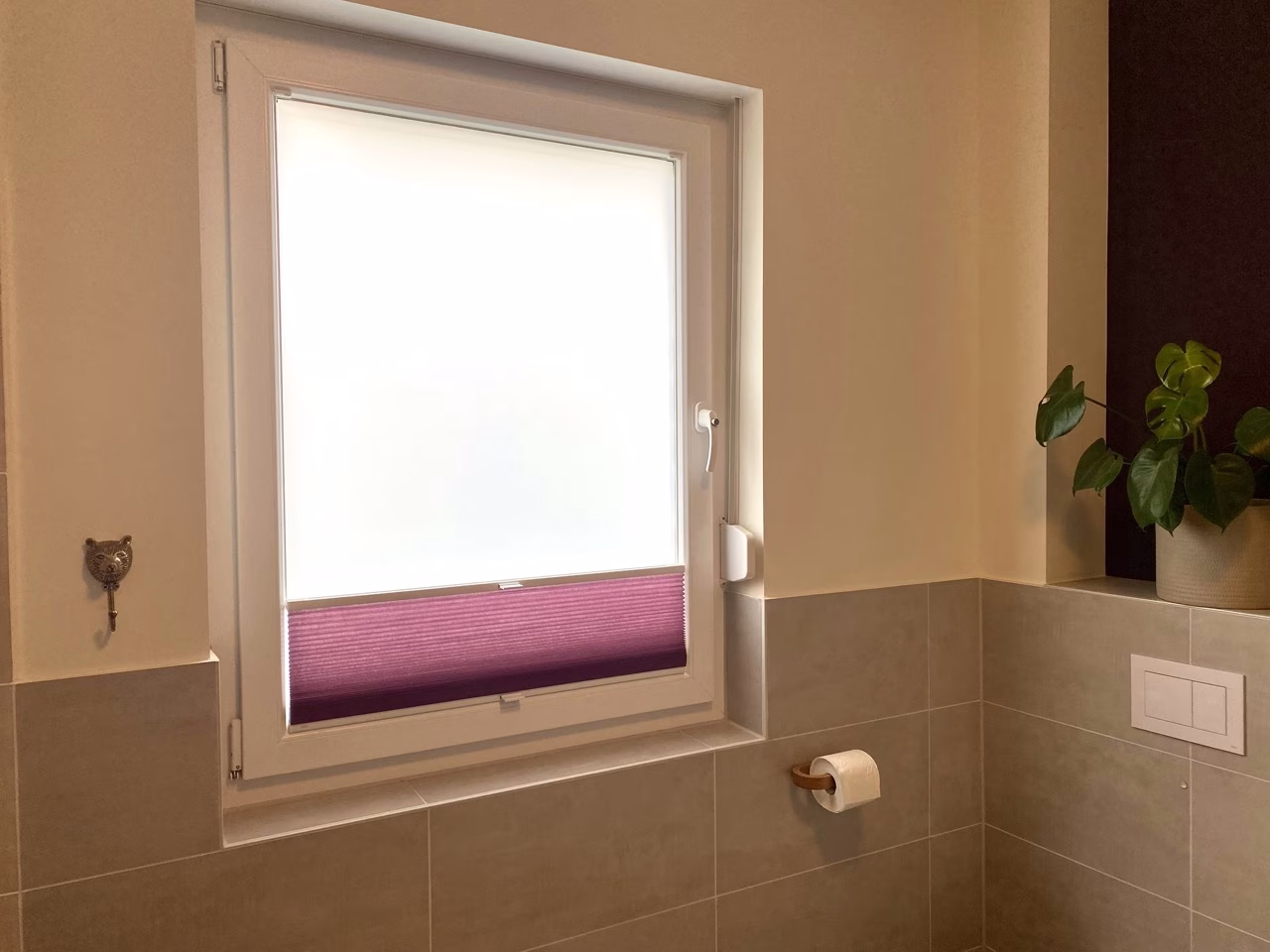 Milchglasfolie - Sichtschutzfolie, weiß matt