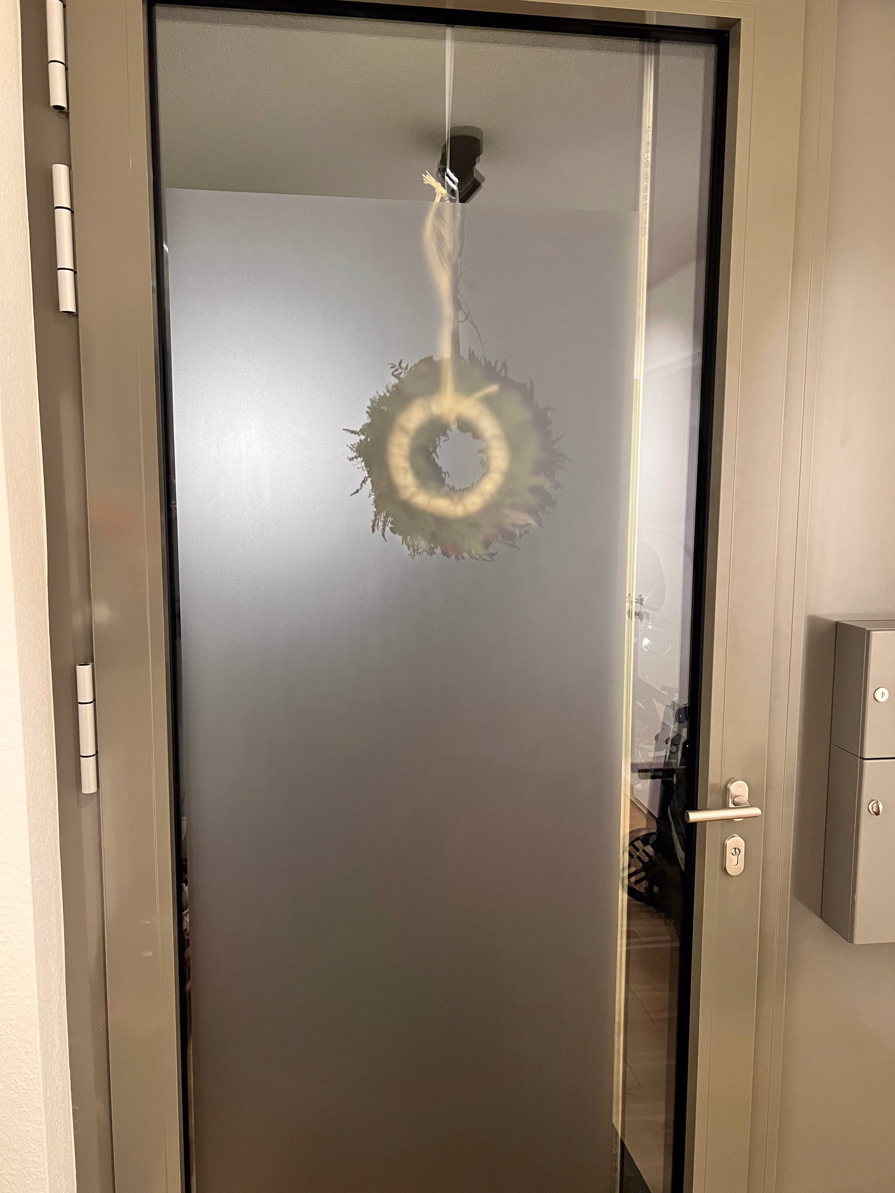 Klebefolie Ätzglasdesign
