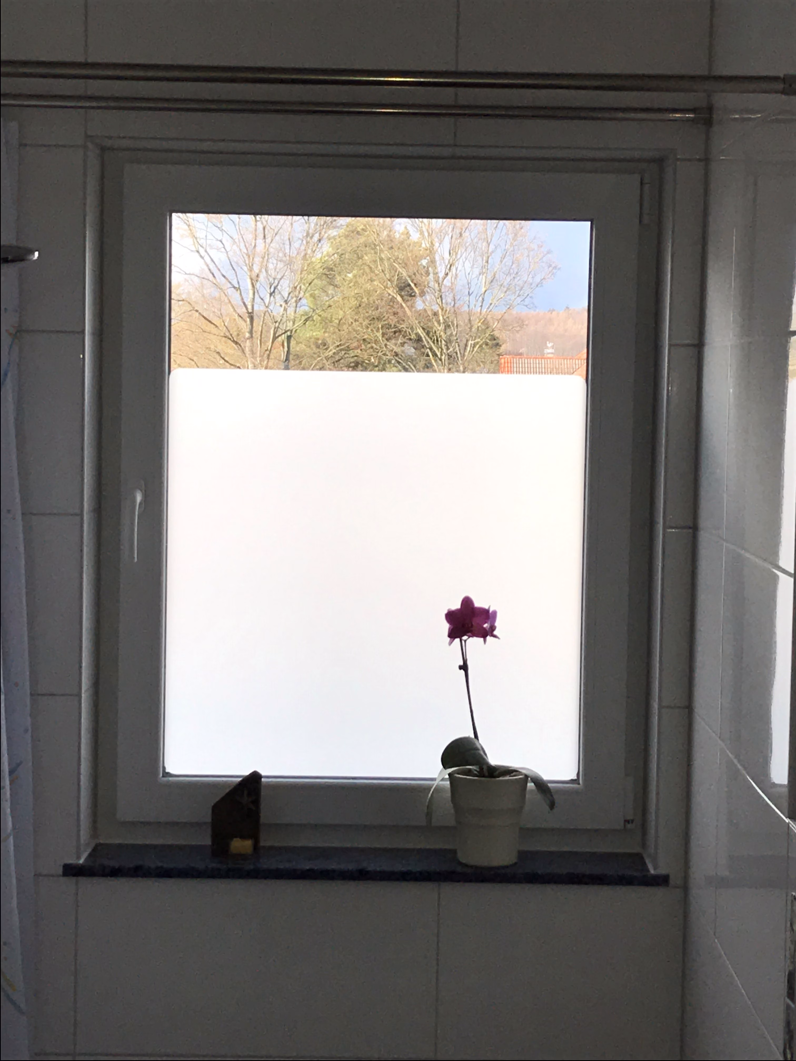 Satinatofolie weiß matt