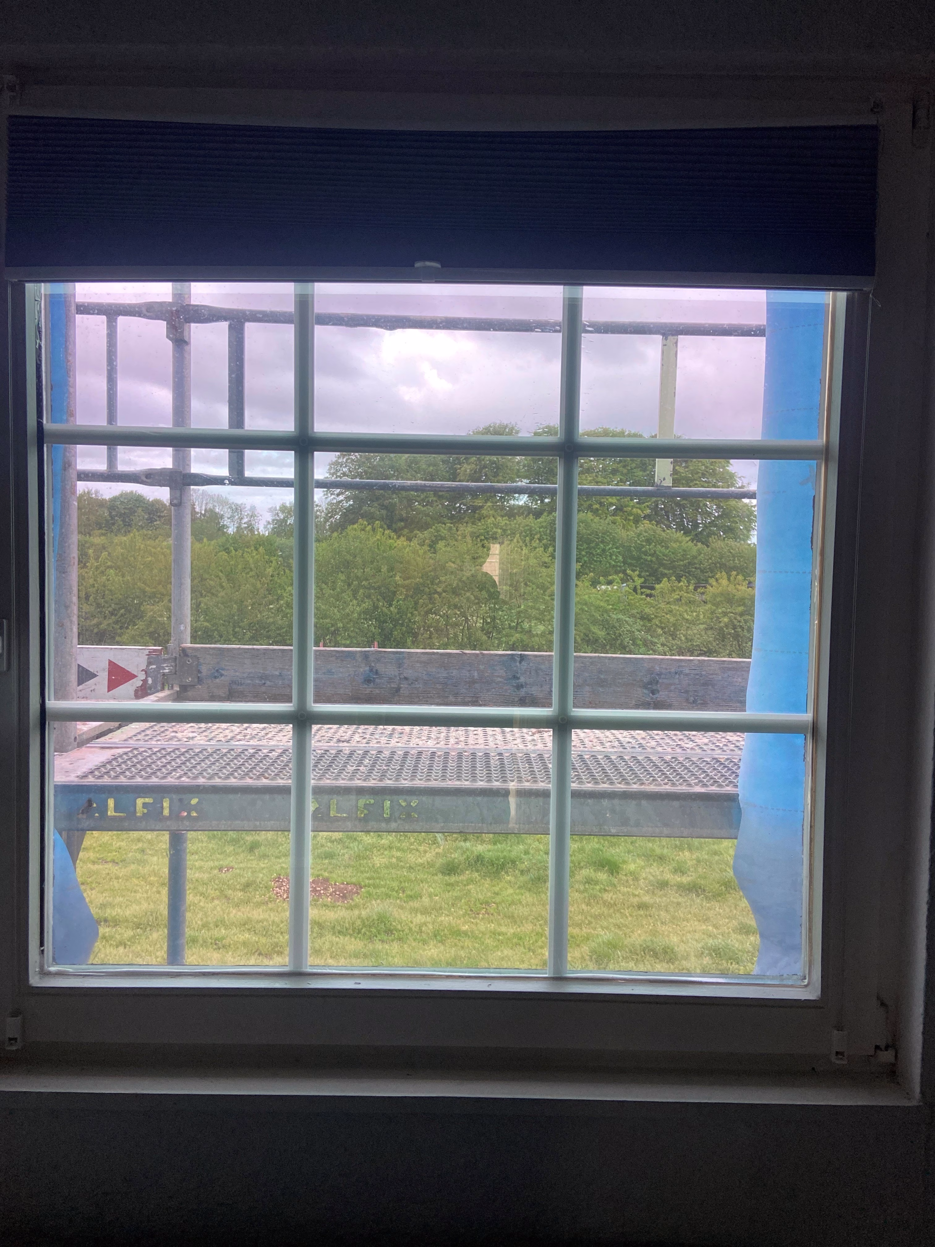 Kälteschutzfolie, silber dunkel verspiegelt